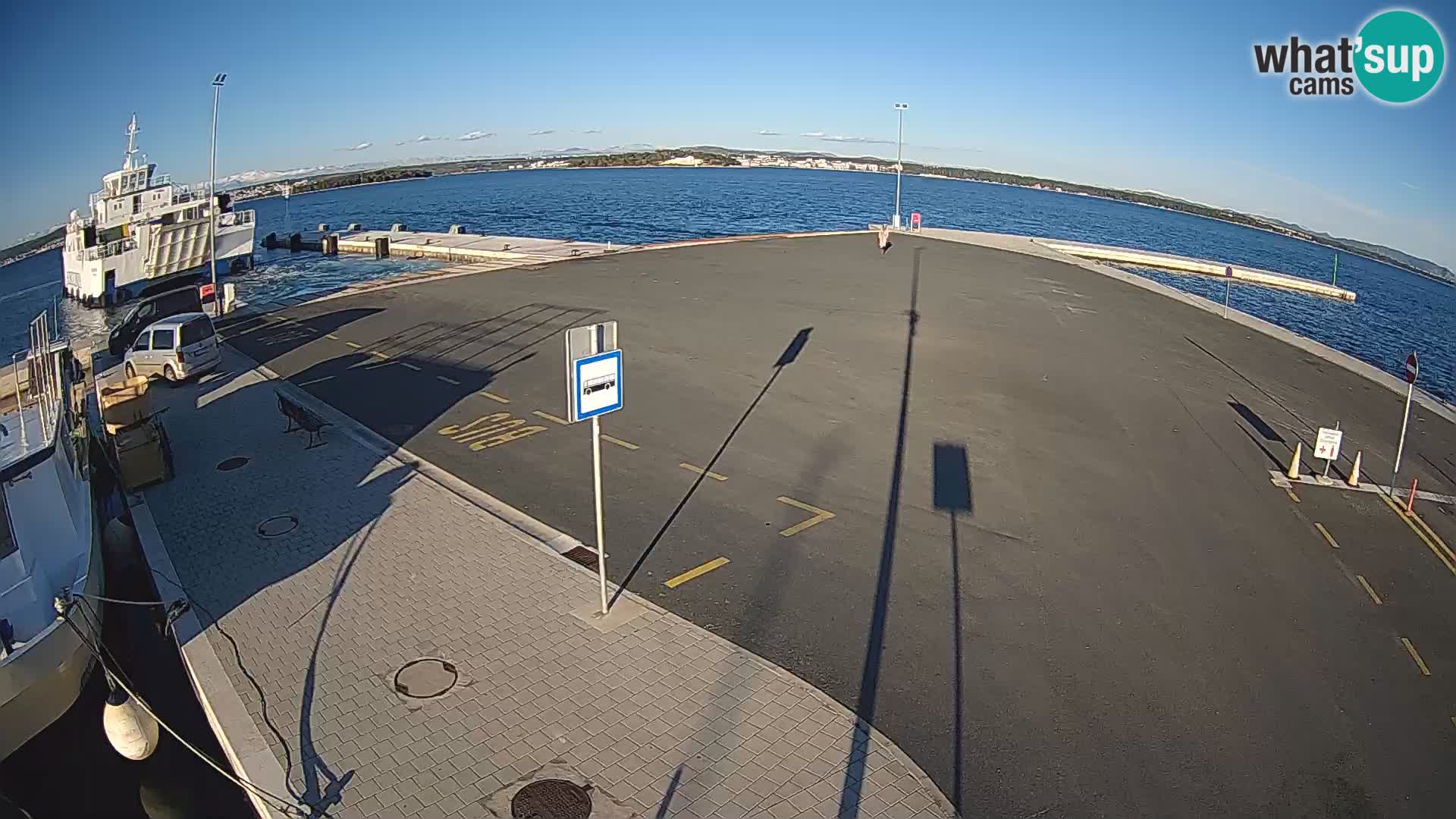 Tkon Live cam – traghetto – Dalmazia – Croazia