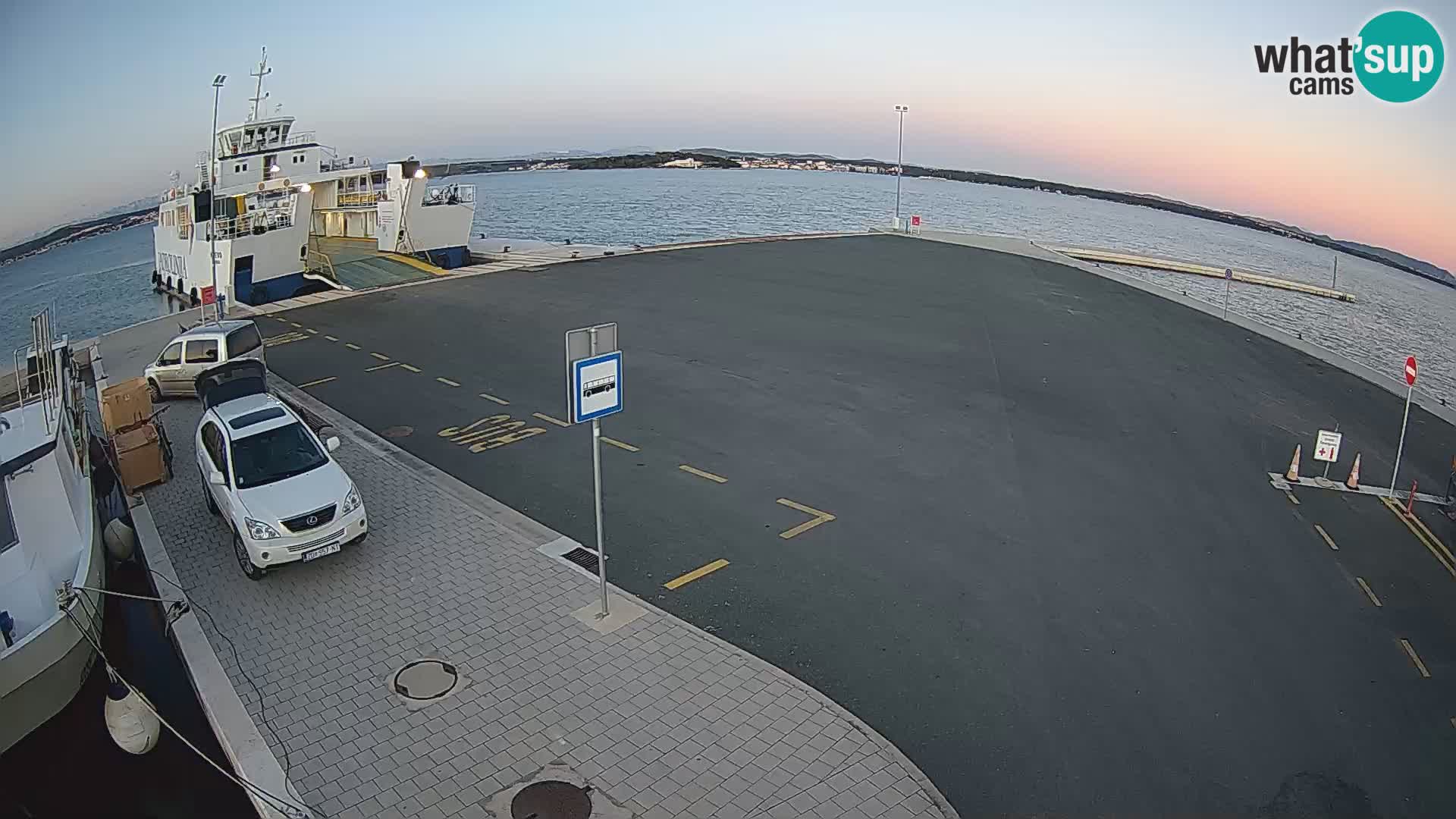 Tkon camera en vivo – Transportar – Dalmacia – Croacia