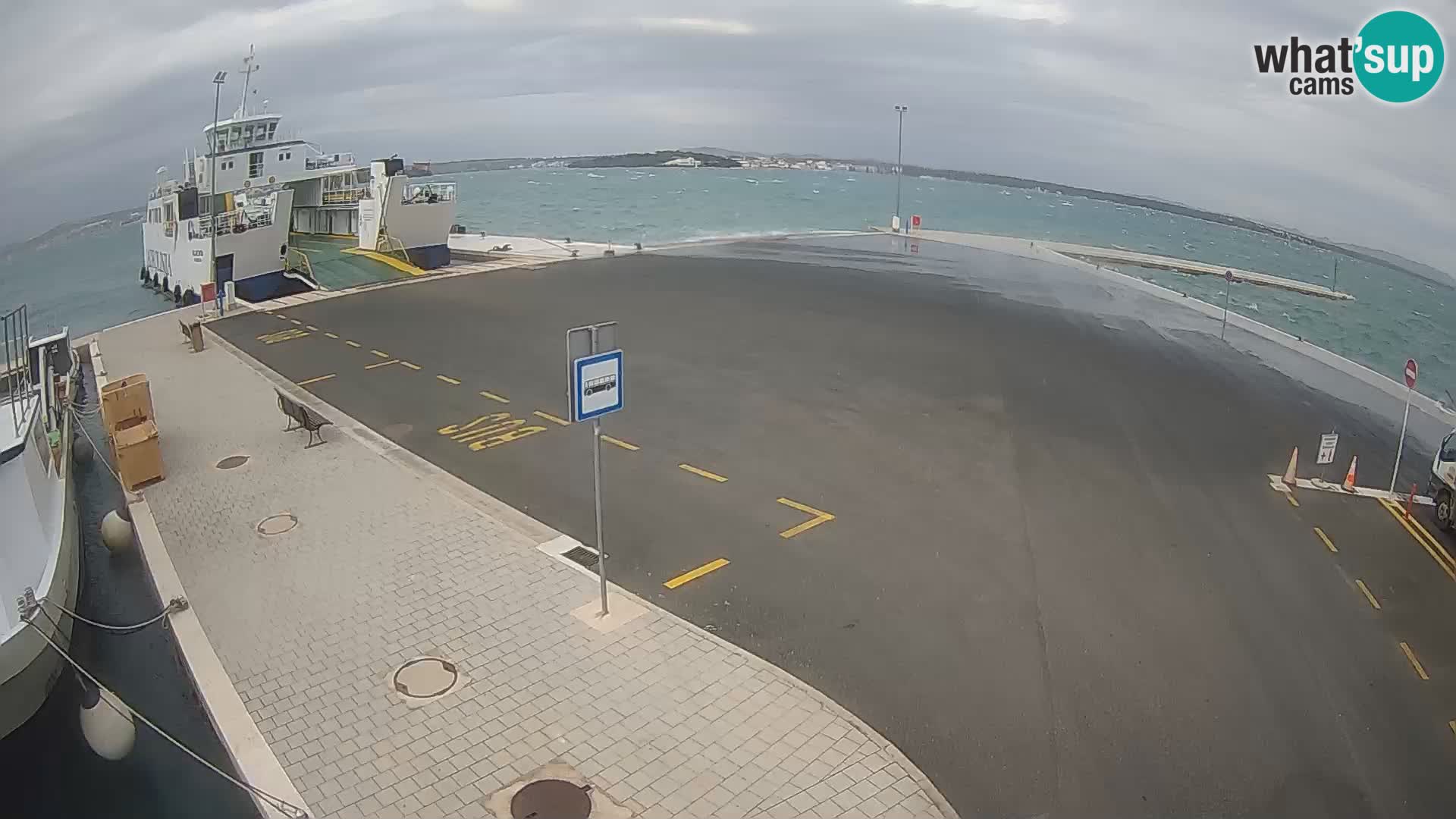 Tkon Live cam – Fähre – Dalmatien – Kroatien