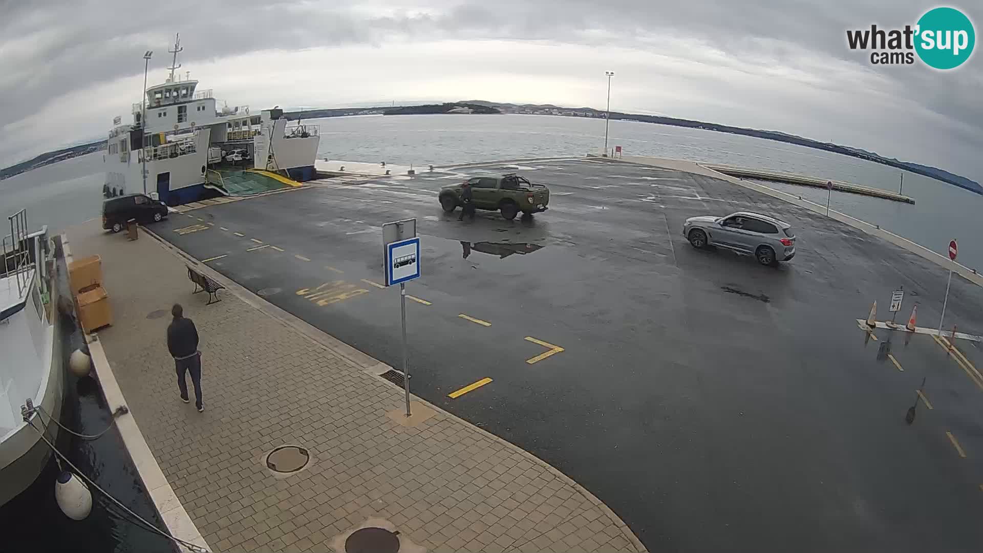 Tkon Live cam – ferry – Dalmatia – Croatia
