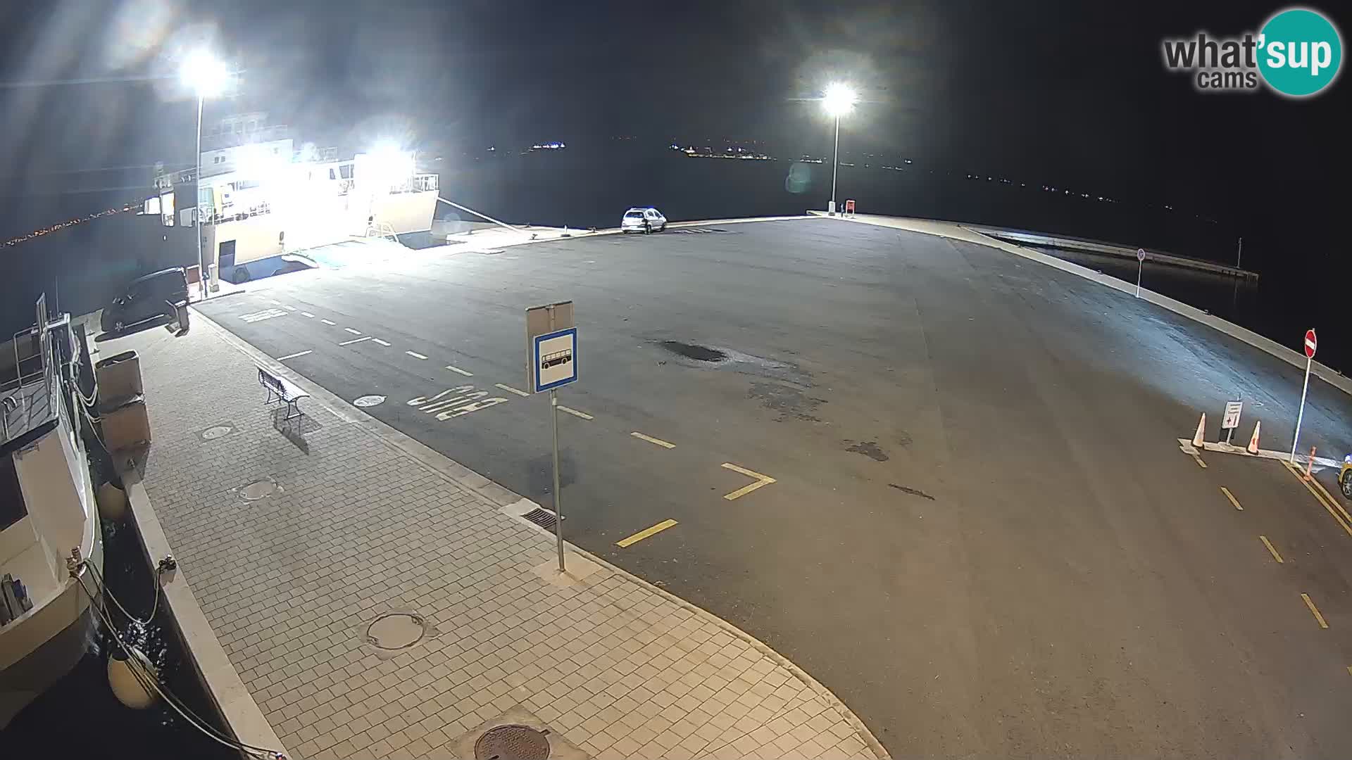 Tkon Live cam – traghetto – Dalmazia – Croazia