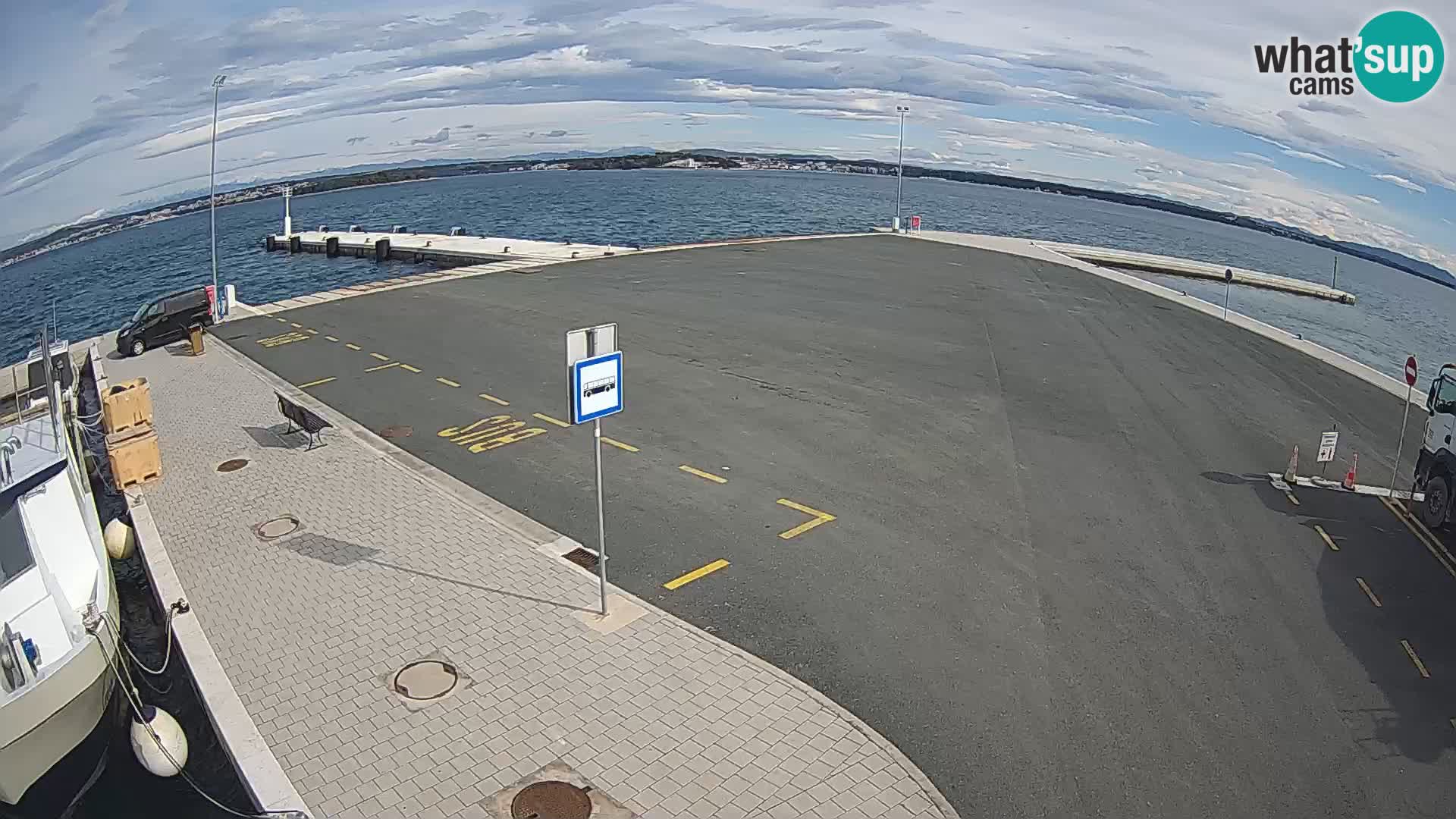 Tkon camera en vivo – Transportar – Dalmacia – Croacia