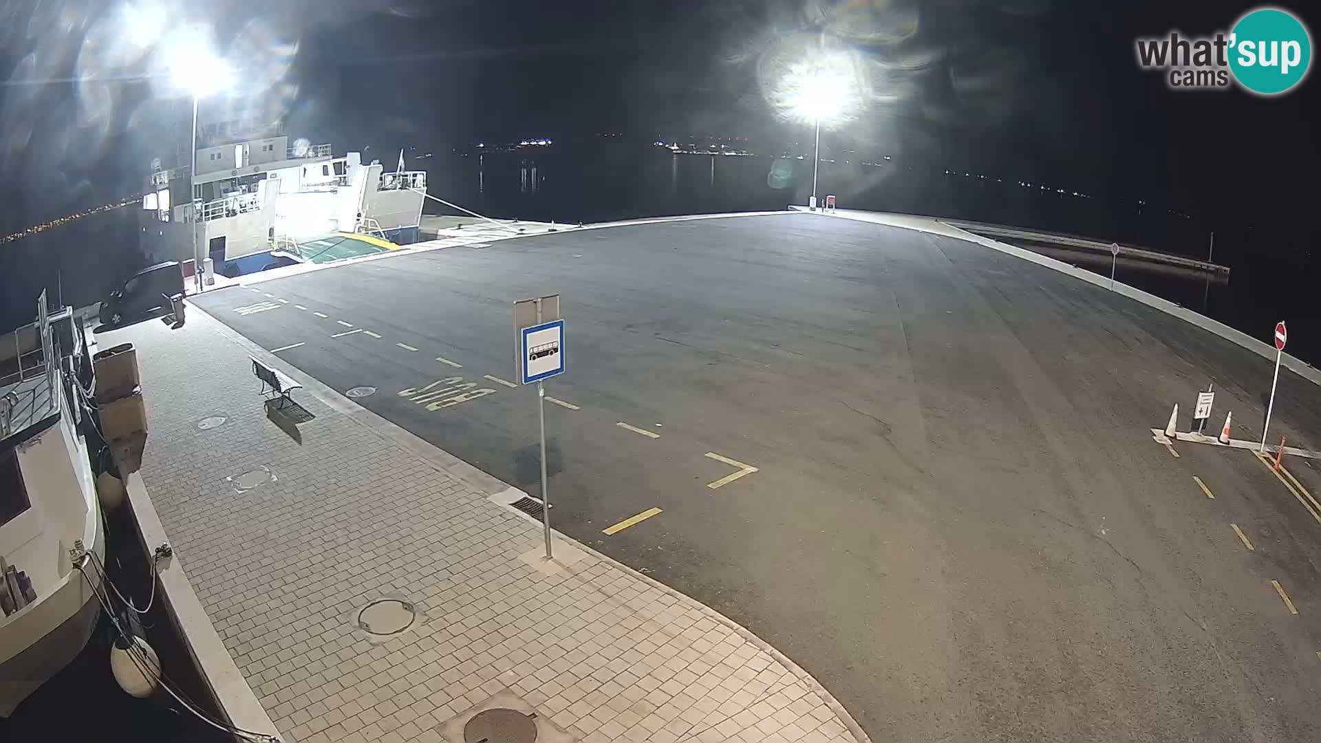 Tkon Live cam – ferry – Dalmatia – Croatia