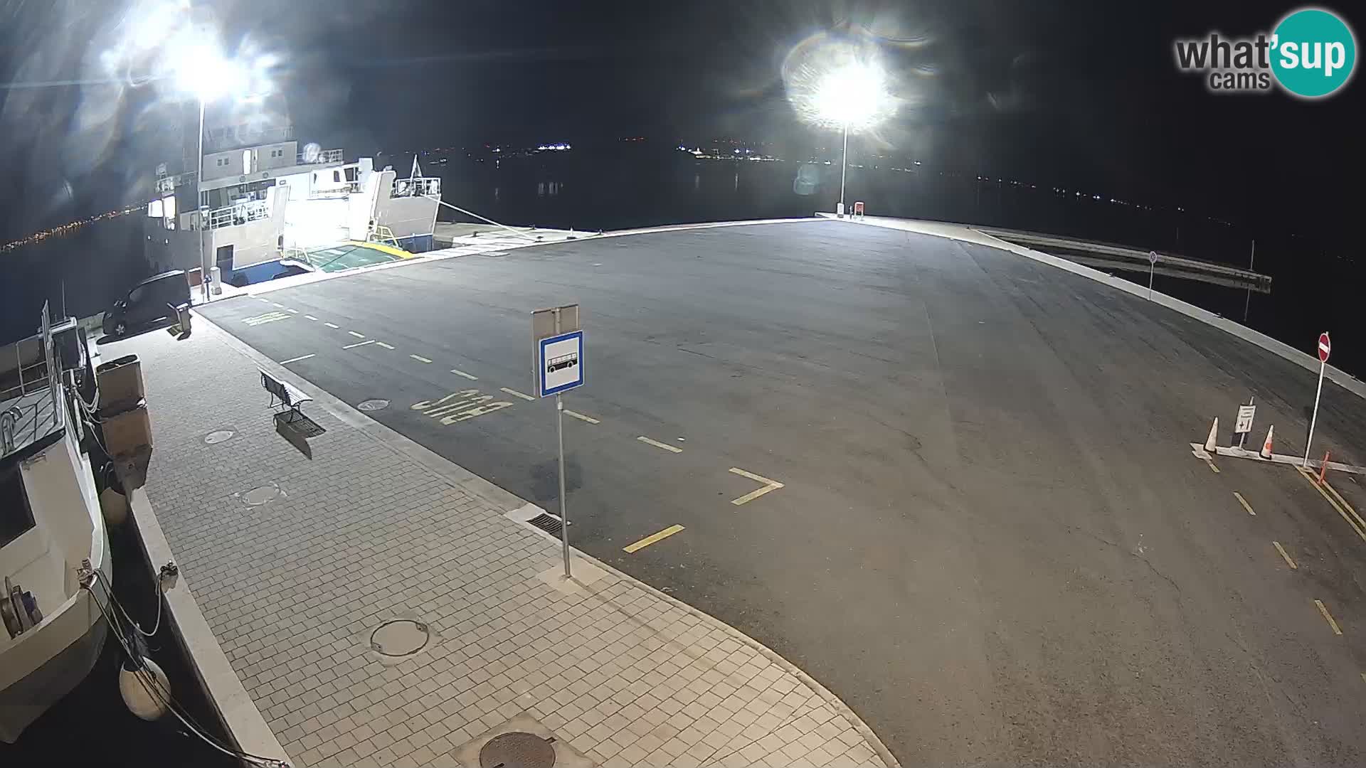 Tkon Live cam – ferry – Dalmatia – Croatia