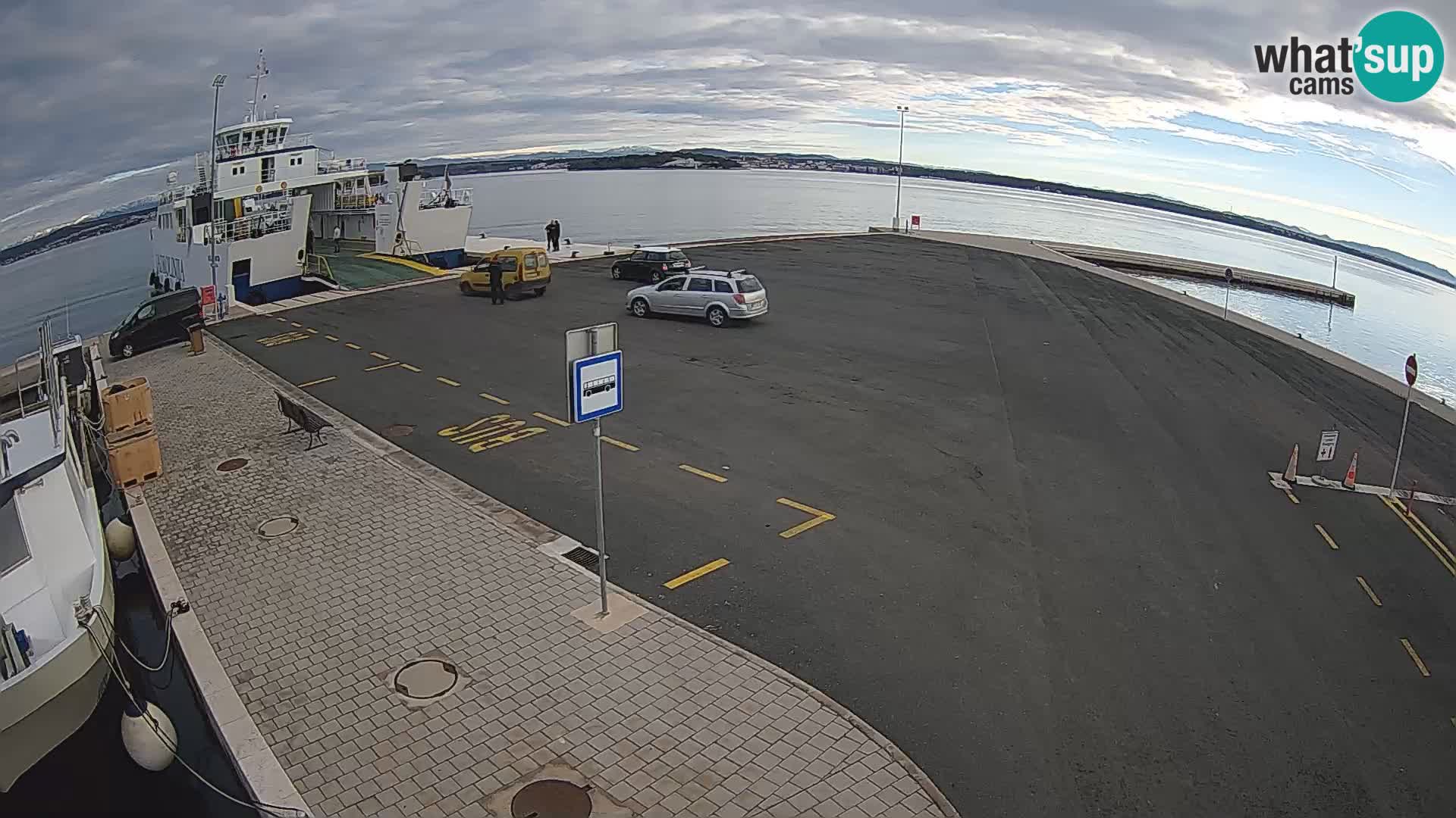 Tkon Live cam – Fähre – Dalmatien – Kroatien