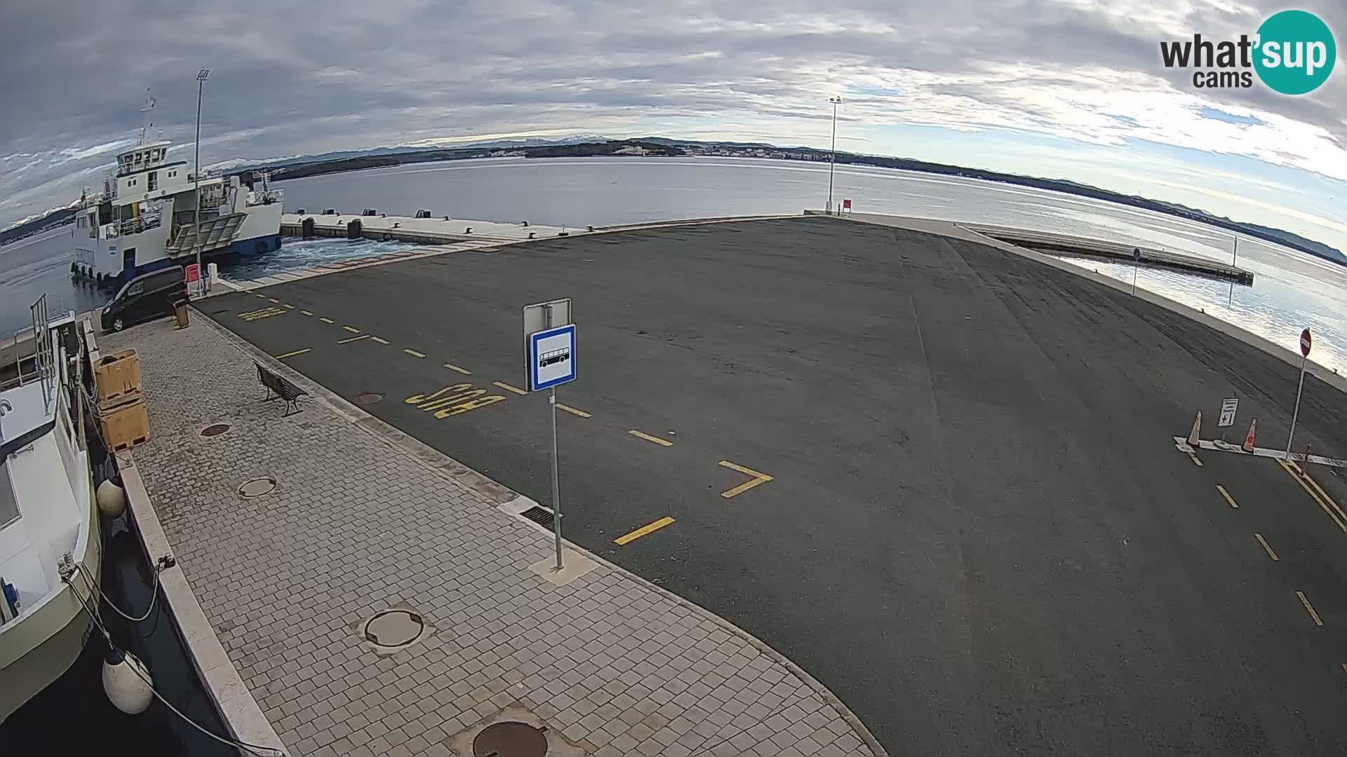 Tkon camera en vivo – Transportar – Dalmacia – Croacia