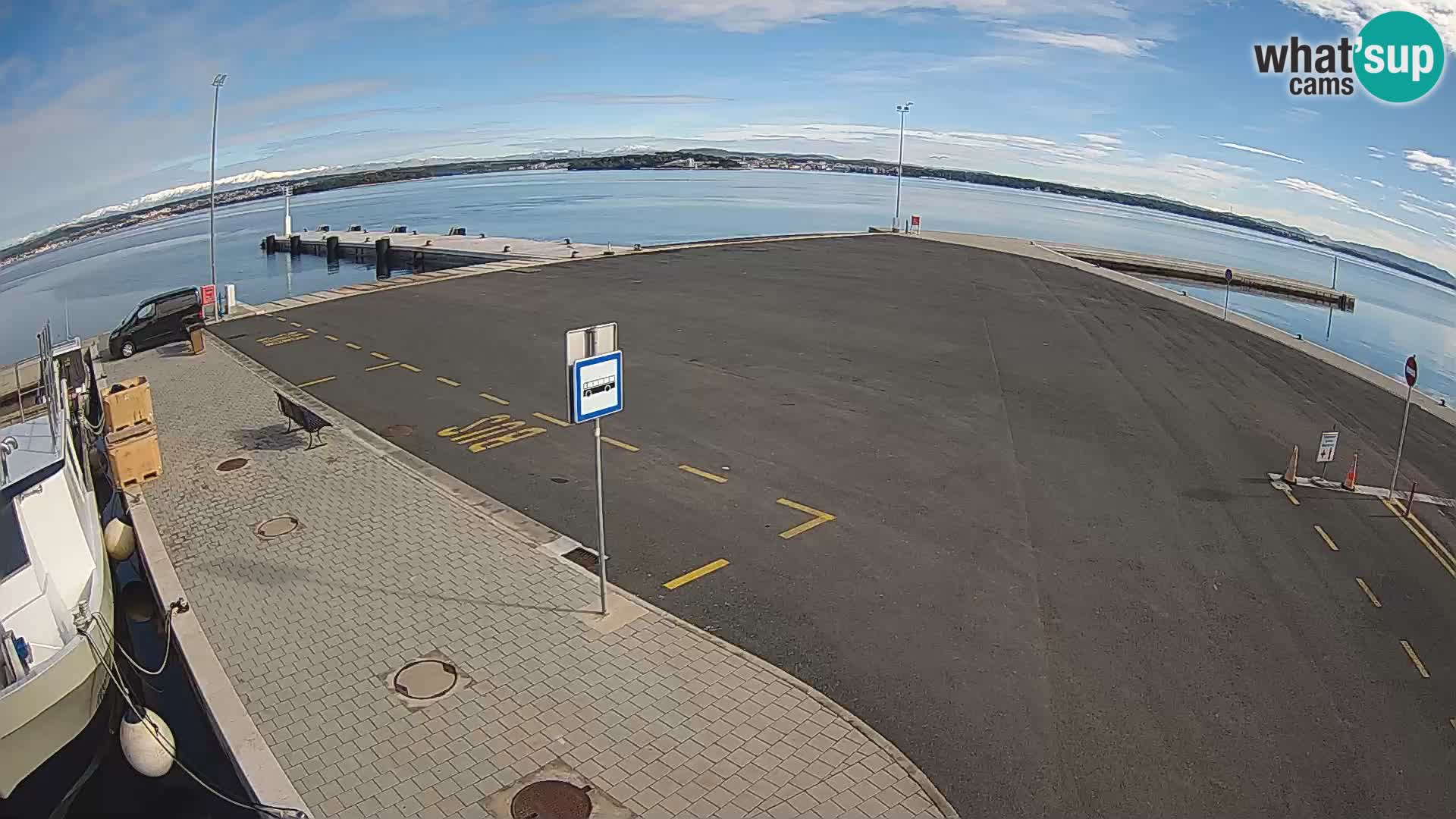 Tkon camera en vivo – Transportar – Dalmacia – Croacia