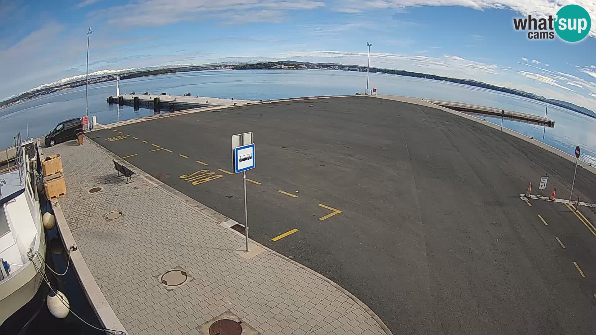 Tkon camera en vivo – Transportar – Dalmacia – Croacia