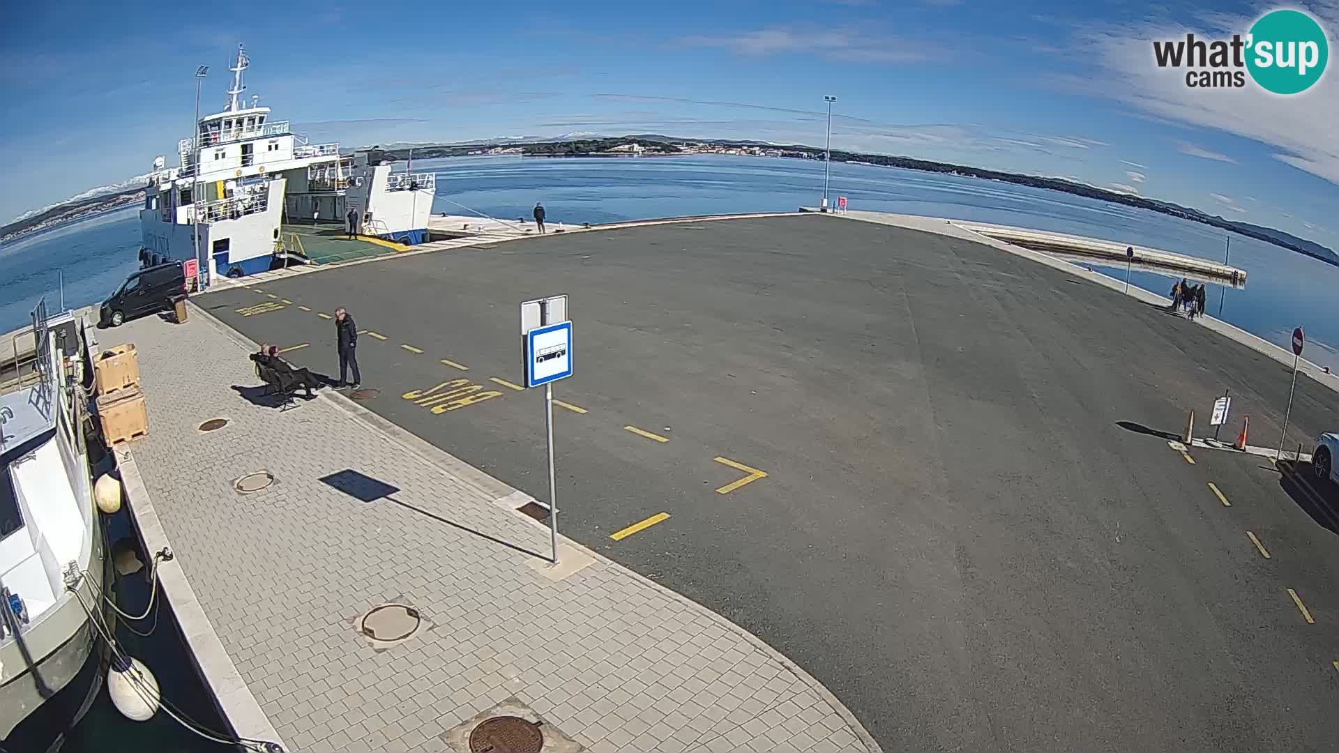 Tkon Live cam – traghetto – Dalmazia – Croazia