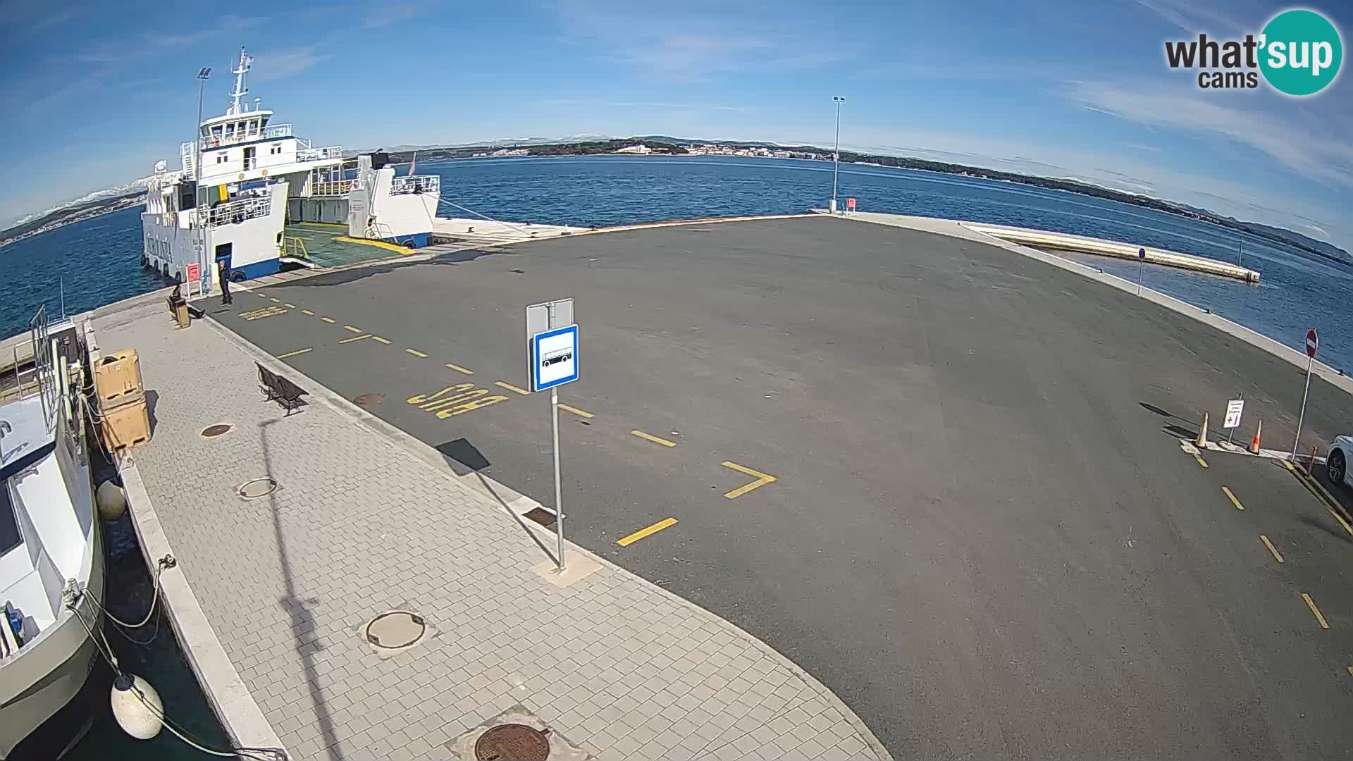 Tkon Live cam – traghetto – Dalmazia – Croazia