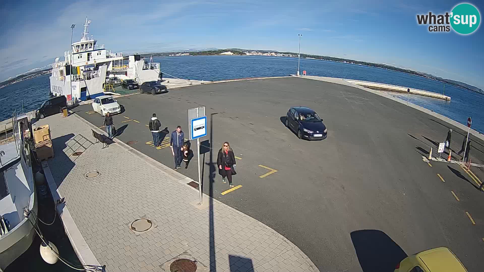 Tkon Live cam – ferry – Dalmatia – Croatia