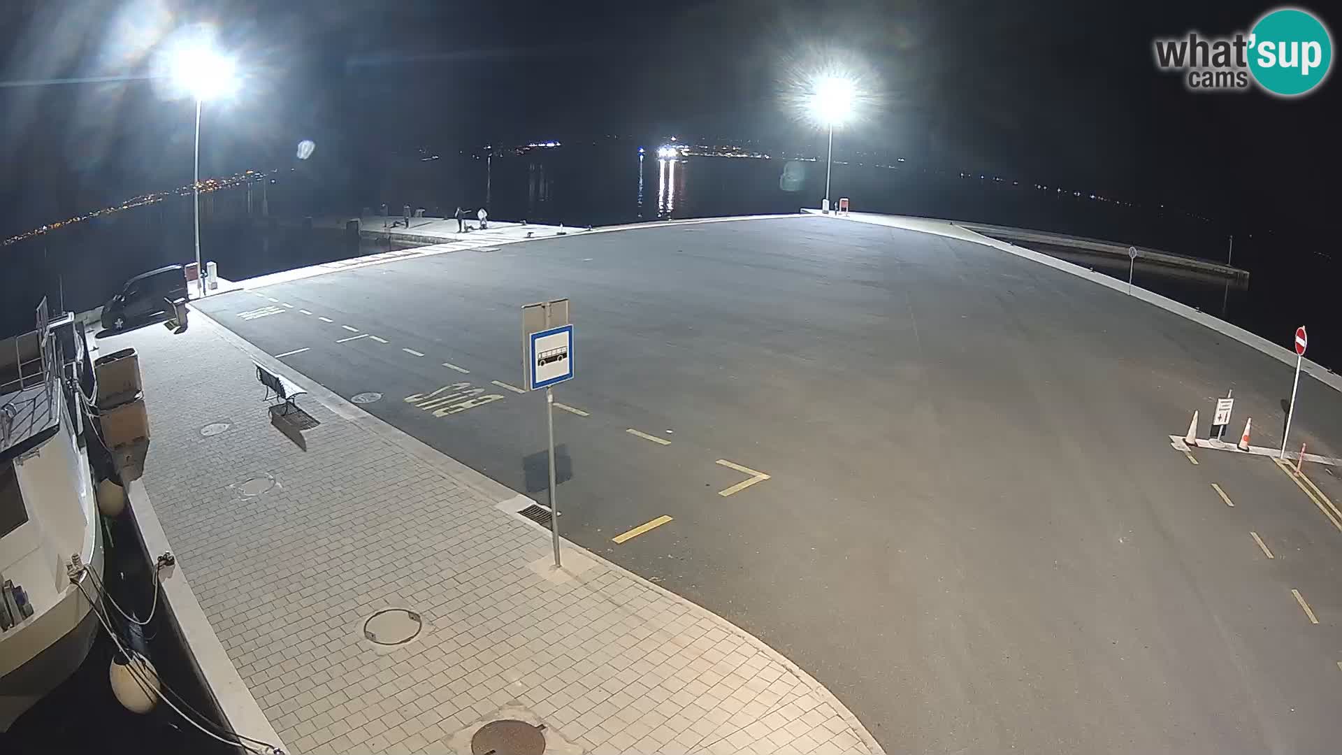 Tkon Live cam – ferry – Dalmatia – Croatia