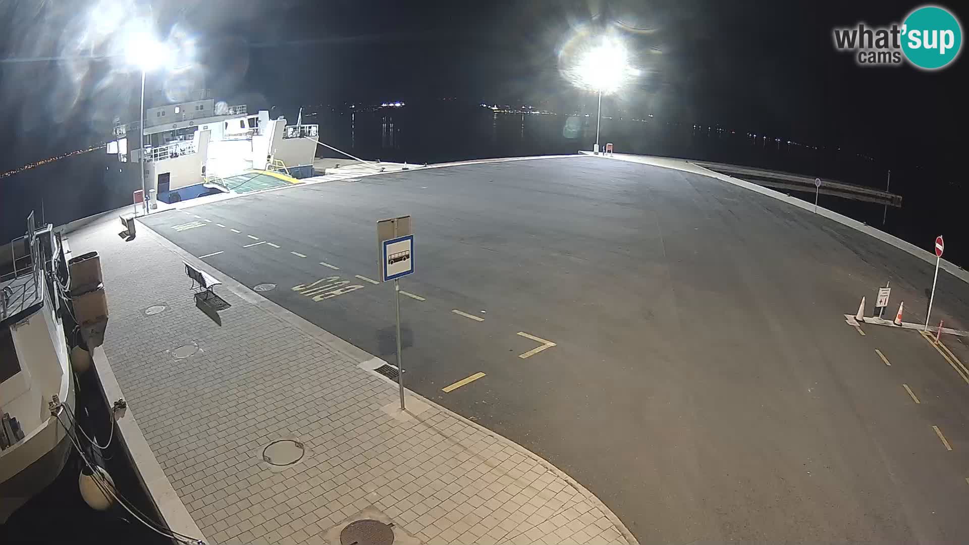 Tkon Live cam – ferry – Dalmatia – Croatia