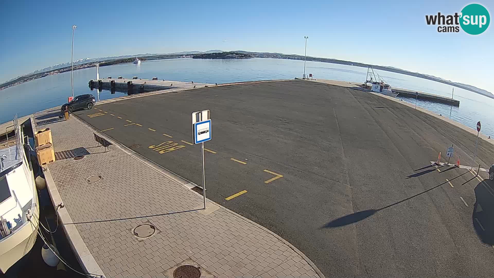 Tkon Live cam – traghetto – Dalmazia – Croazia