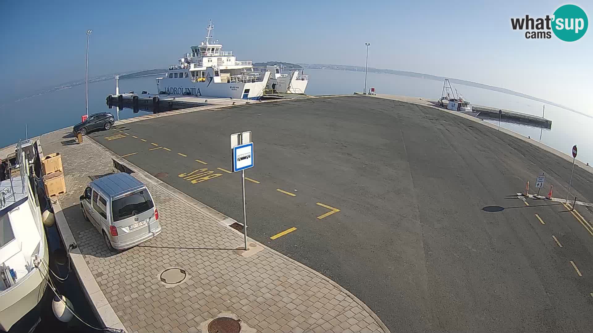 Tkon Live cam – ferry – Dalmatia – Croatia