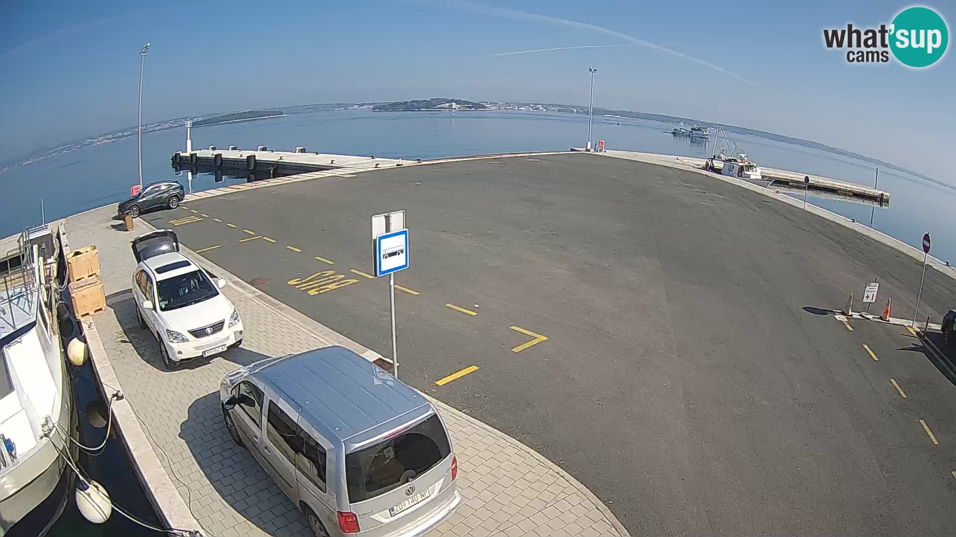 Tkon Live cam – Fähre – Dalmatien – Kroatien