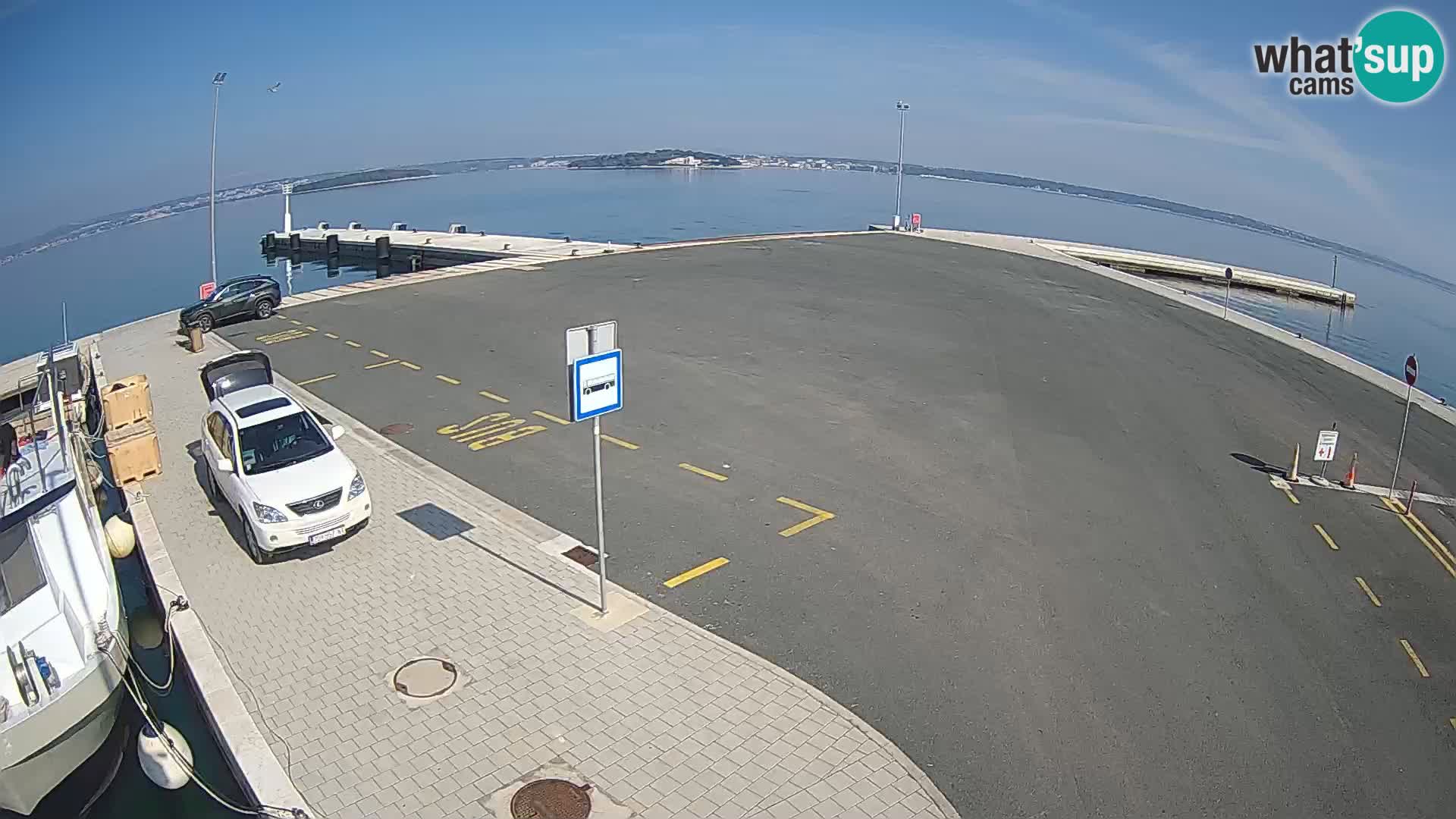 Tkon camera en vivo – Transportar – Dalmacia – Croacia