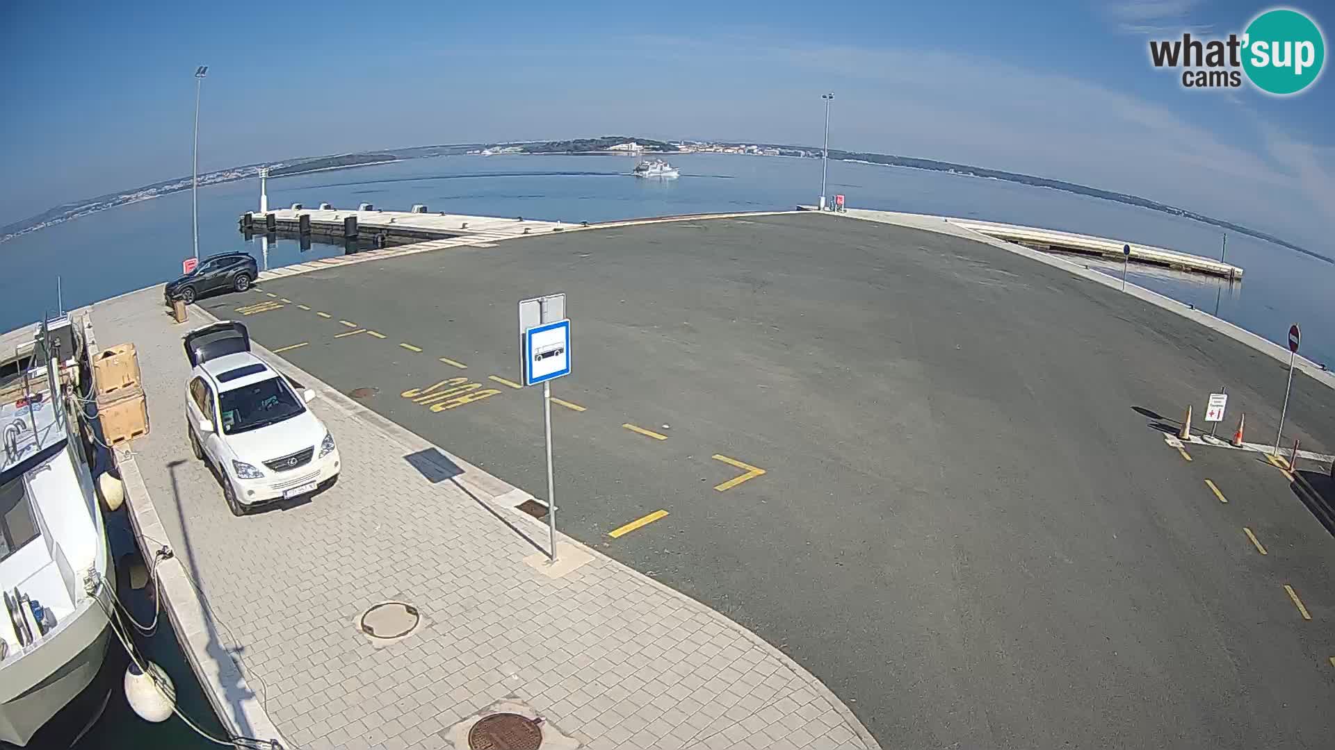 Tkon Live cam – Fähre – Dalmatien – Kroatien