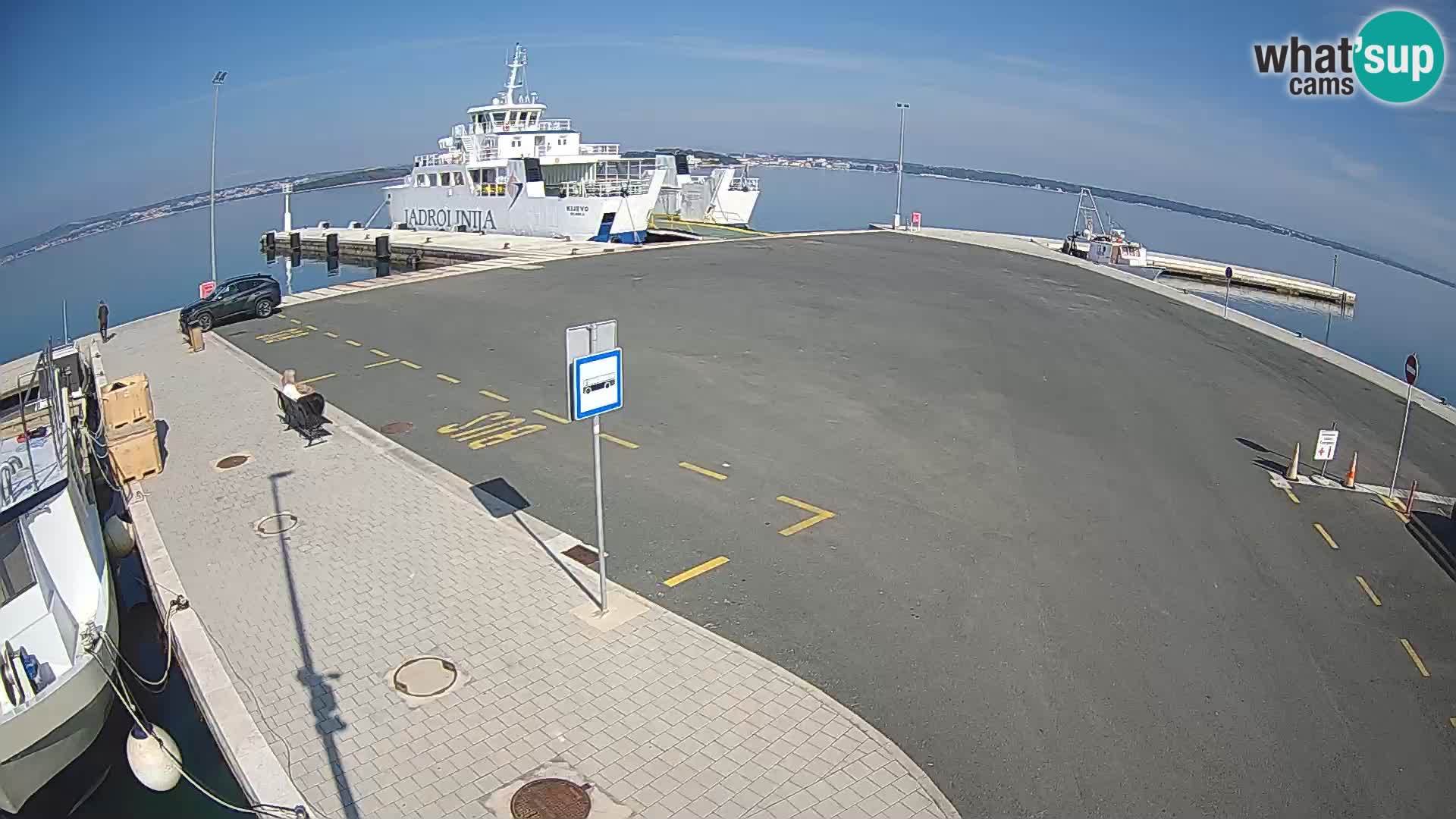 Tkon Live cam – ferry – Dalmatia – Croatia