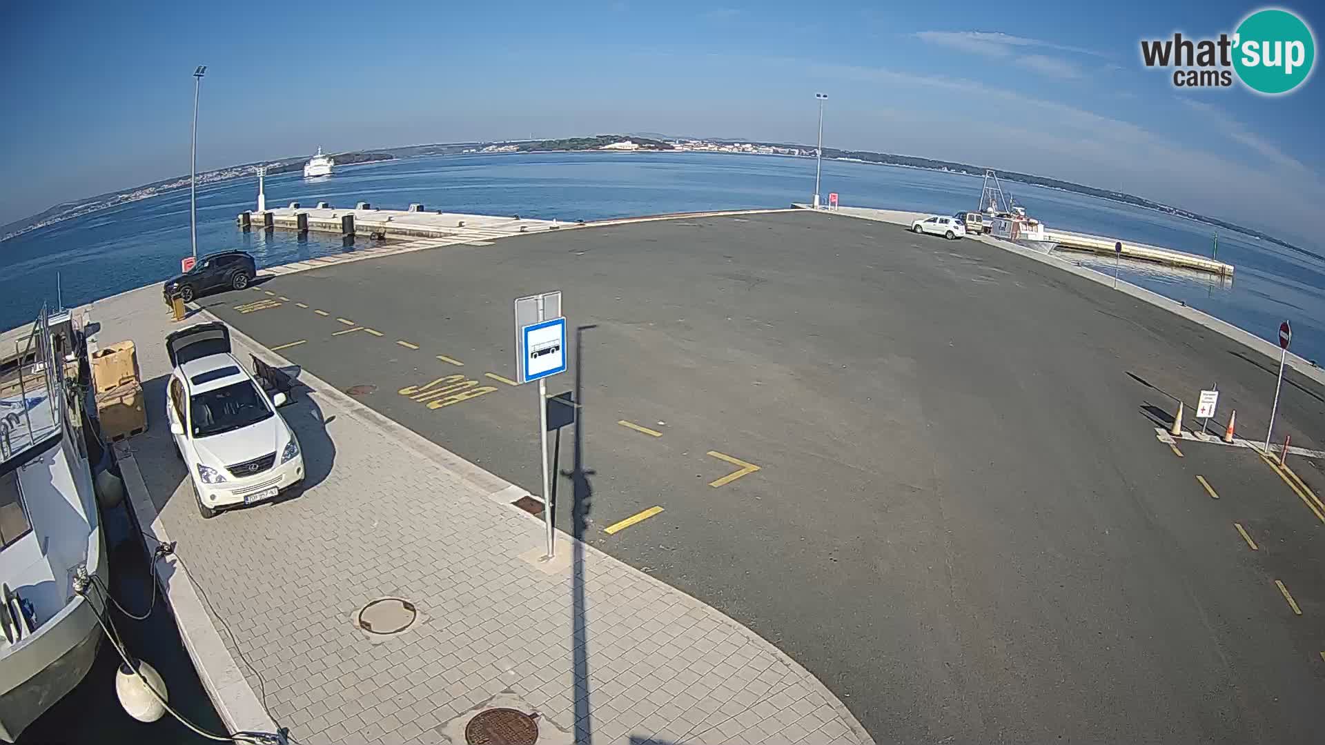 Tkon Live cam – traghetto – Dalmazia – Croazia