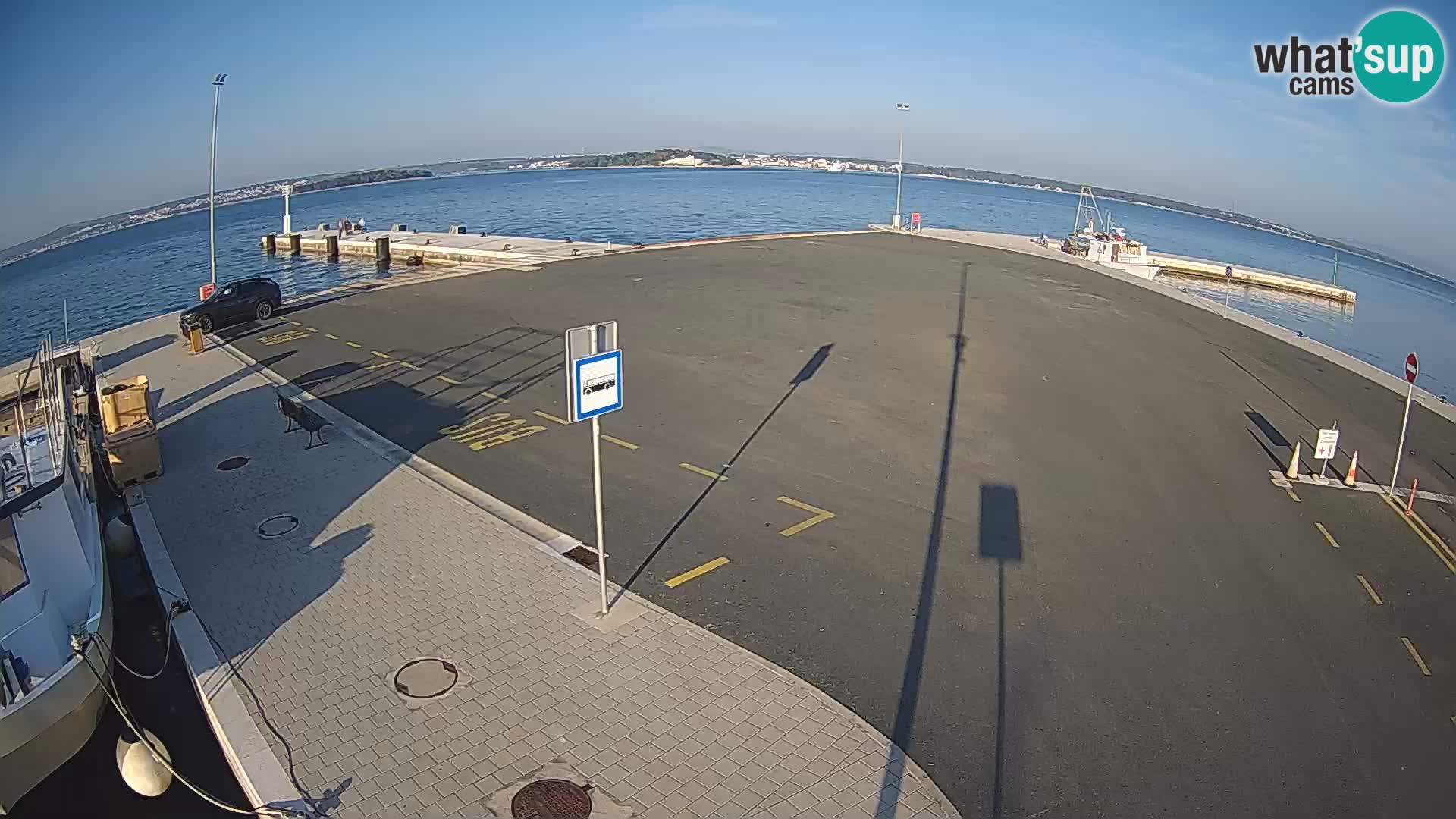 Tkon camera en vivo – Transportar – Dalmacia – Croacia