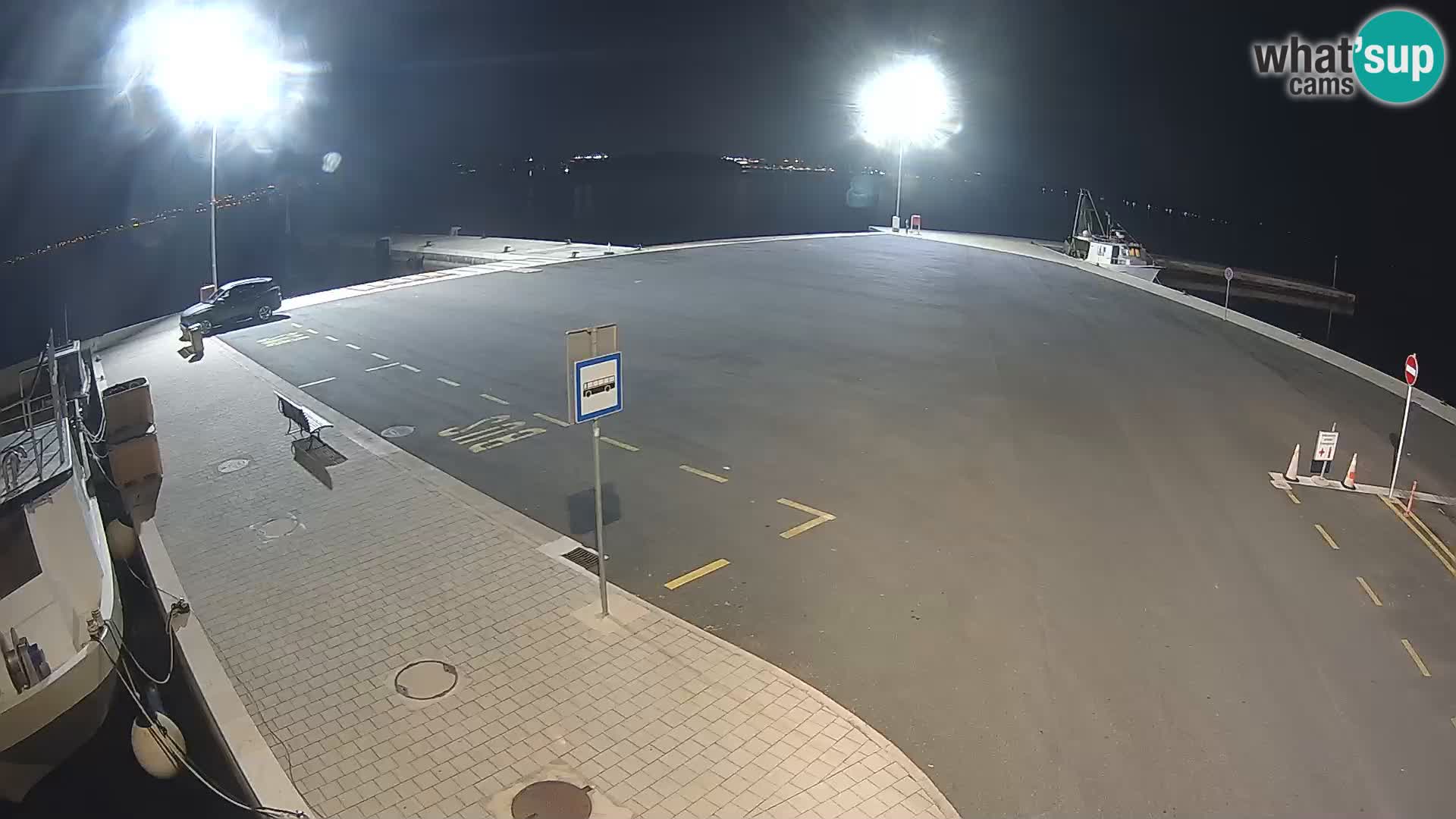 Tkon v živo – trajekt – Dalmacija – Hrvaška