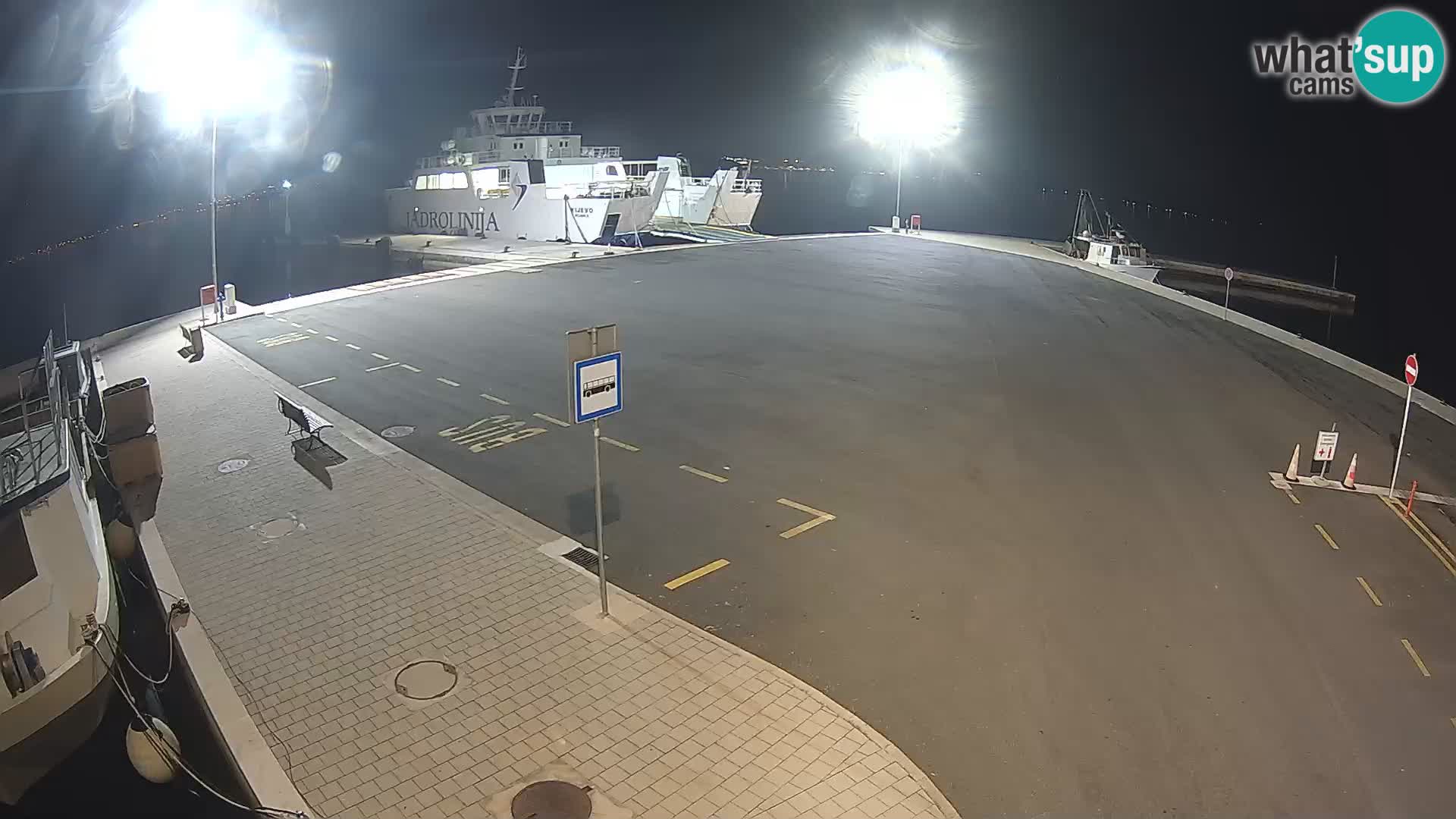Tkon Live cam – Fähre – Dalmatien – Kroatien