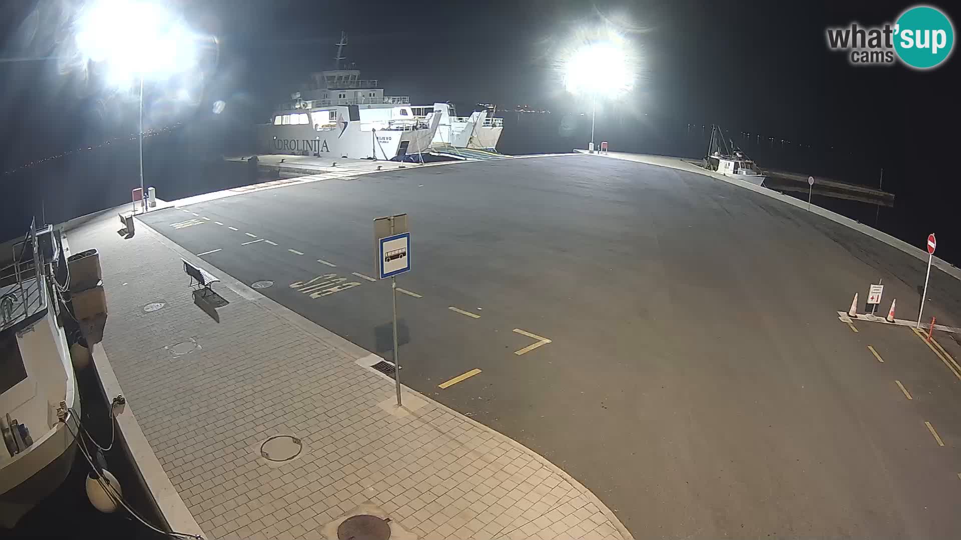 Tkon Live cam – traghetto – Dalmazia – Croazia