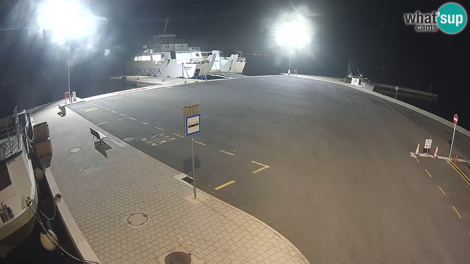 Tkon Live cam – Fähre – Dalmatien – Kroatien