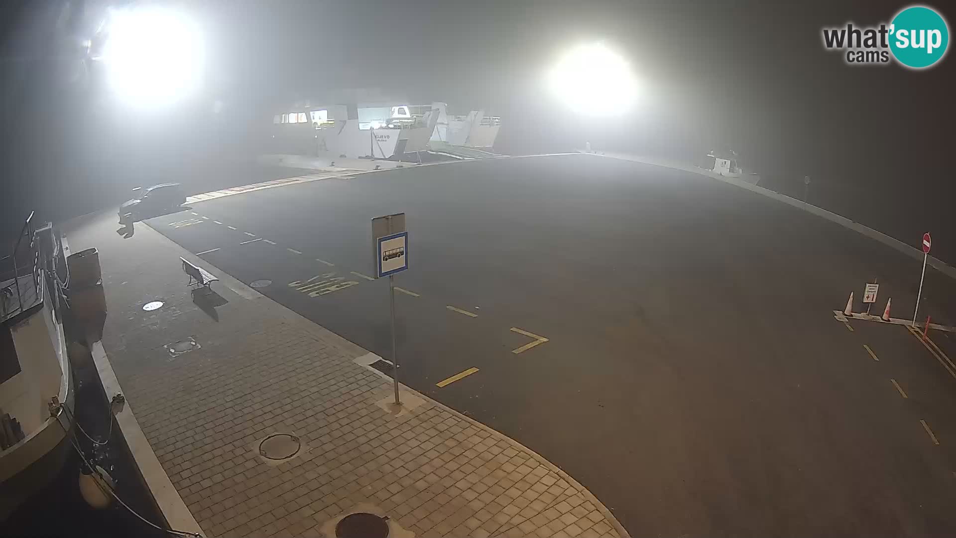 Tkon Live cam – ferry – Dalmatie – Croatie