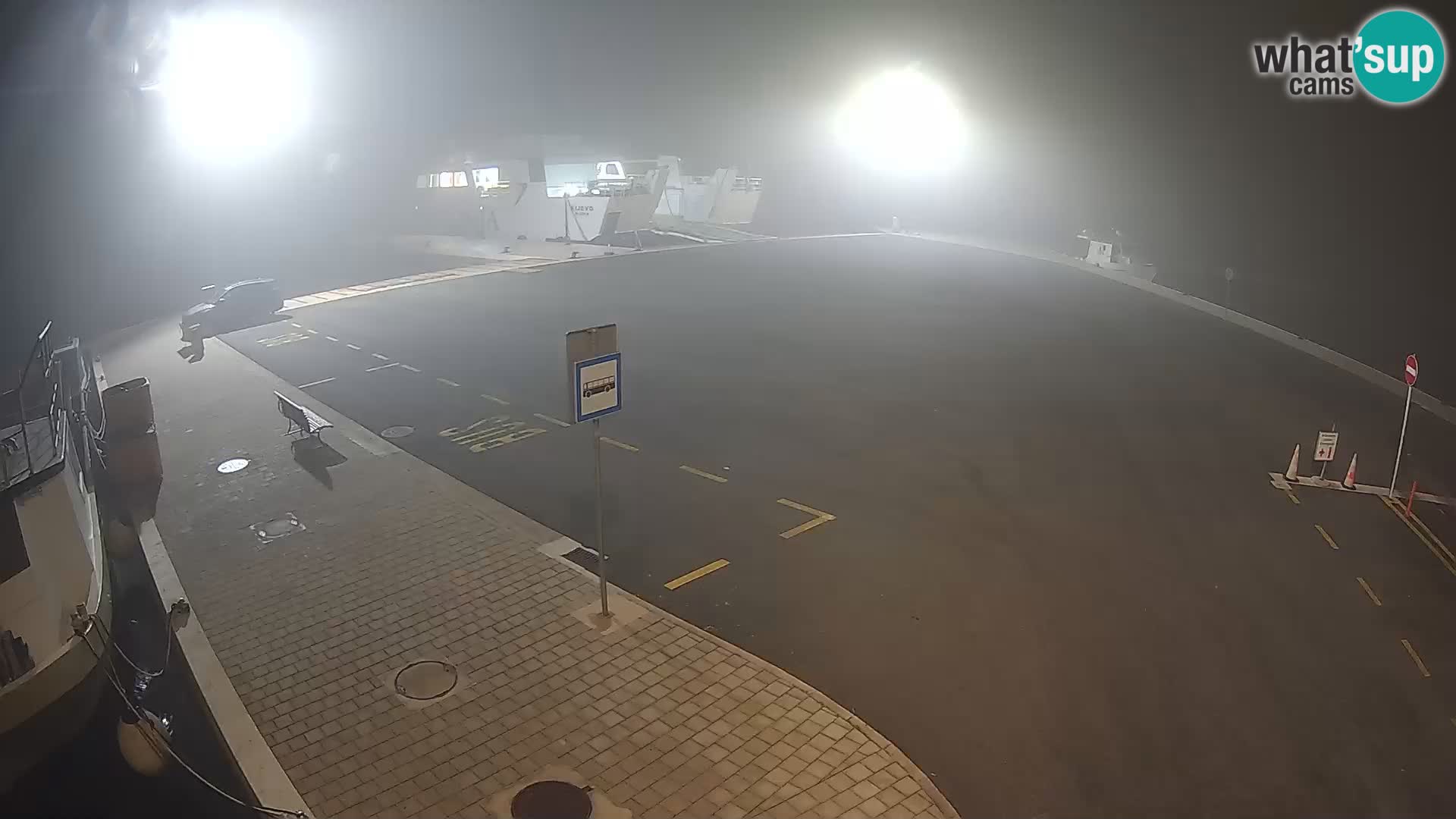 Tkon v živo – trajekt – Dalmacija – Hrvaška