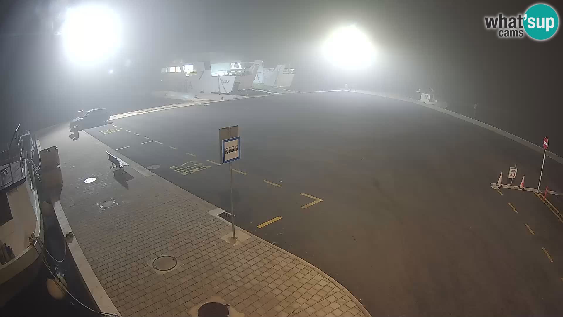 Tkon v živo – trajekt – Dalmacija – Hrvaška