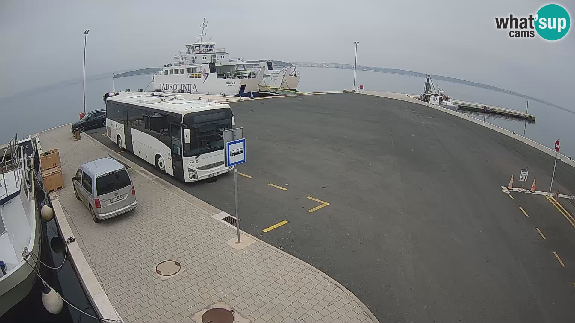 Tkon Live cam – ferry – Dalmatia – Croatia