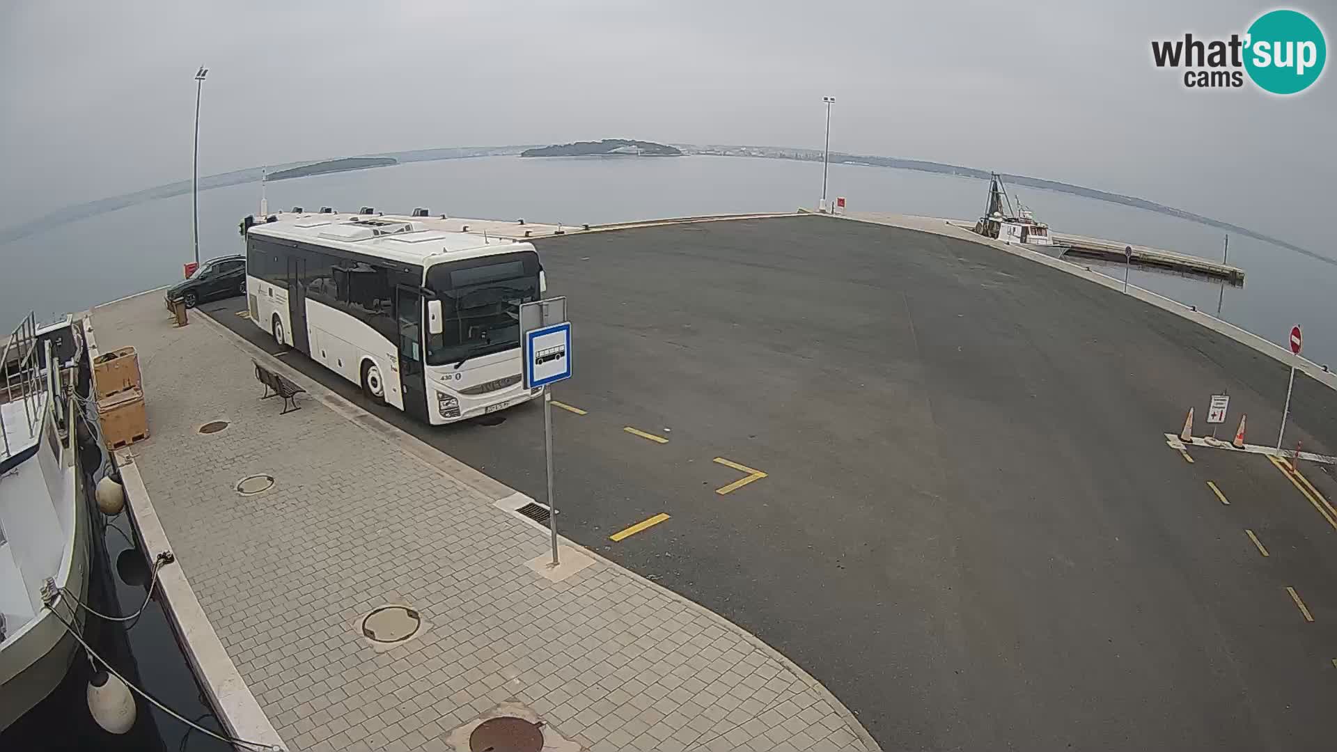 Tkon Live cam – Fähre – Dalmatien – Kroatien