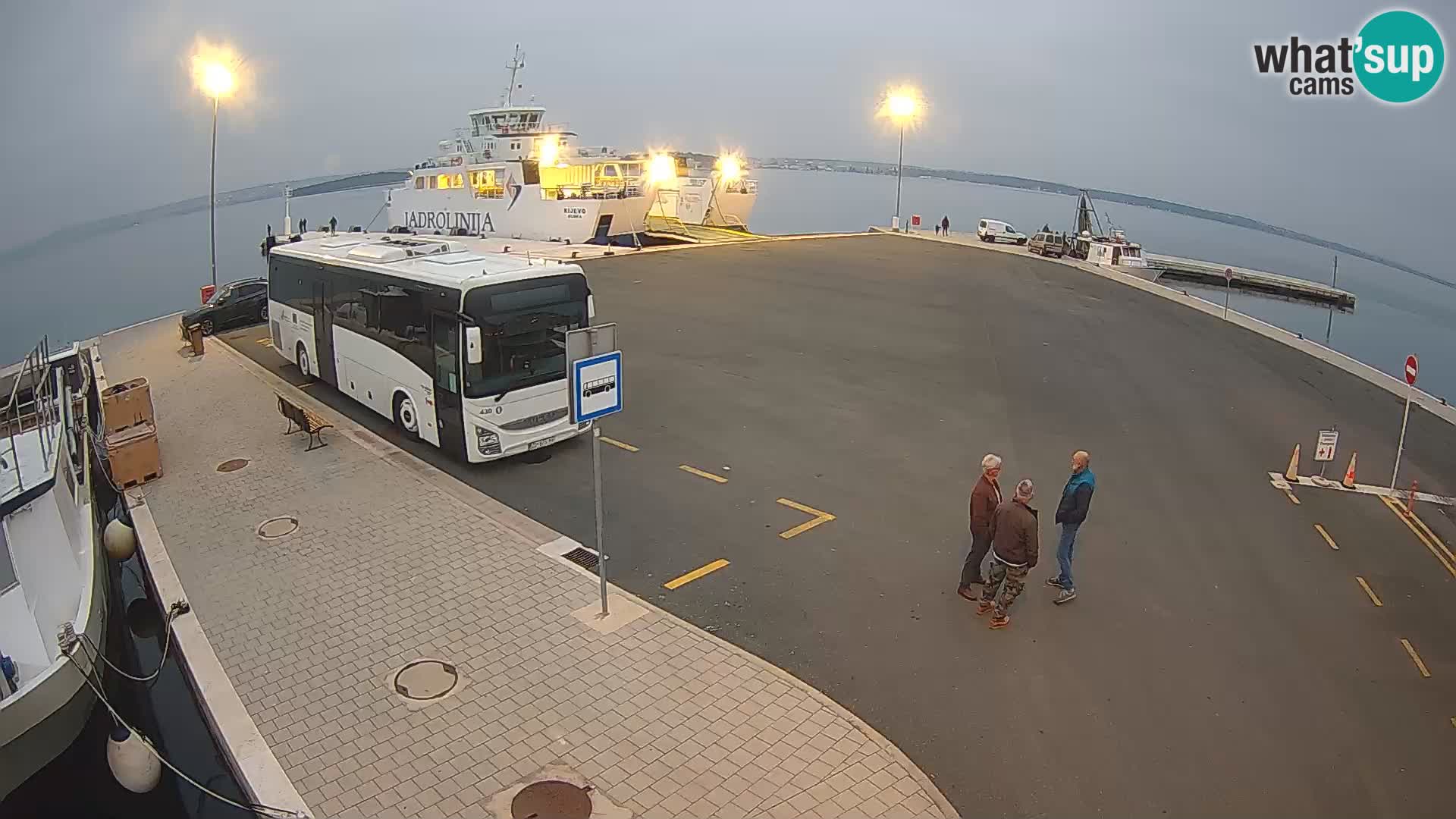 Tkon Live cam – traghetto – Dalmazia – Croazia