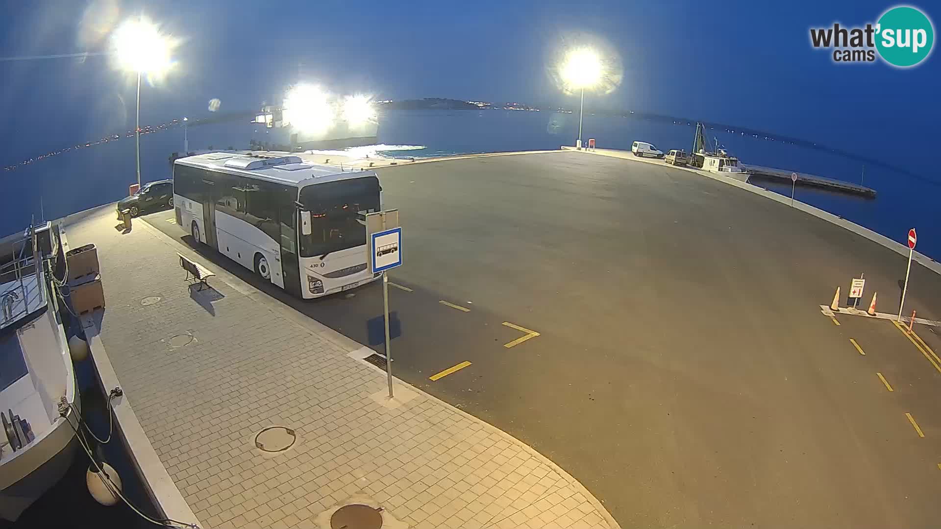 Tkon Live cam – ferry – Dalmatia – Croatia