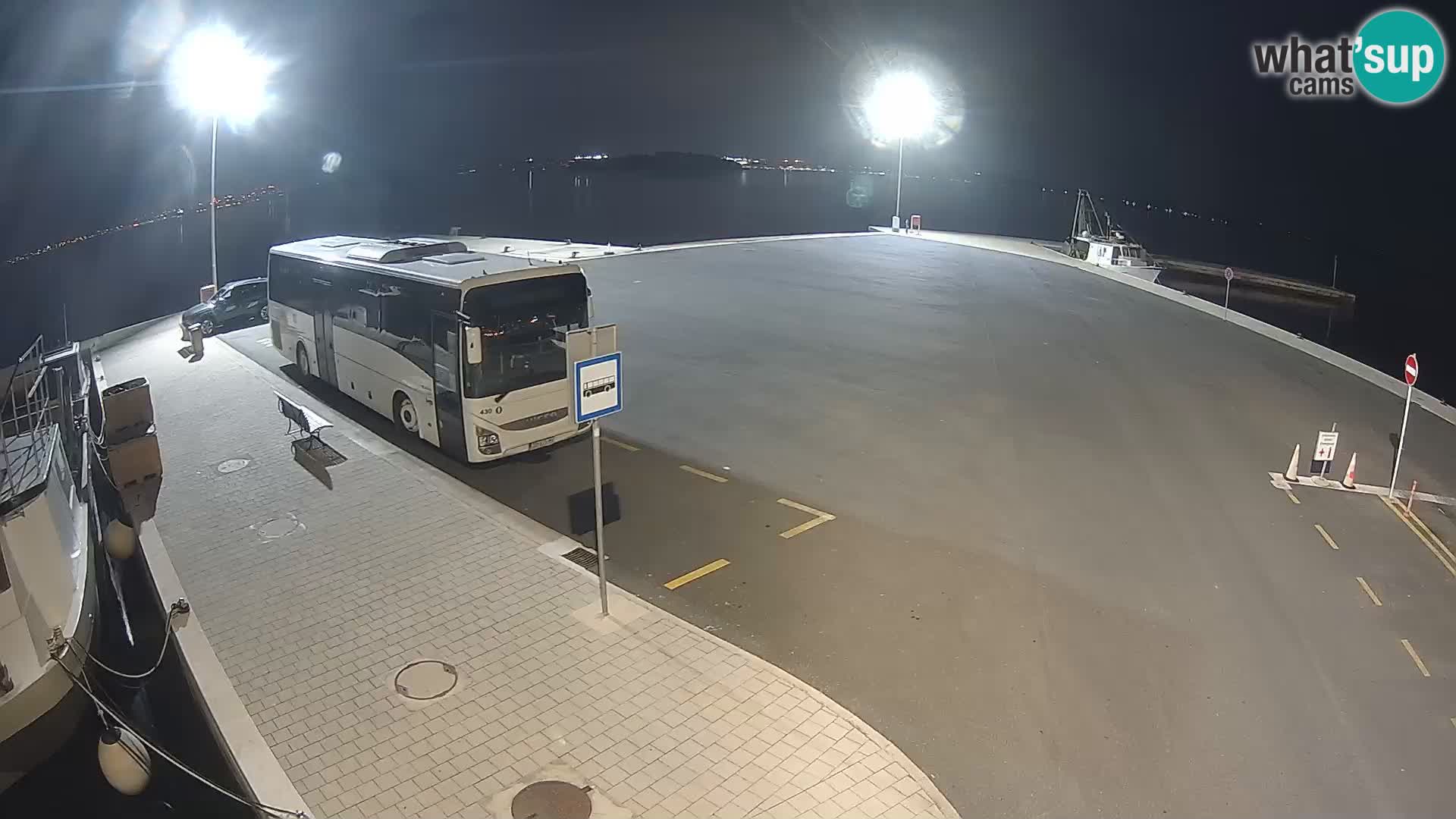 Tkon Live cam – ferry – Dalmatia – Croatia