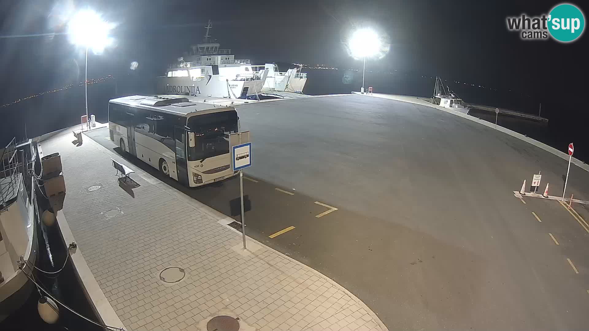 Tkon Live cam – traghetto – Dalmazia – Croazia