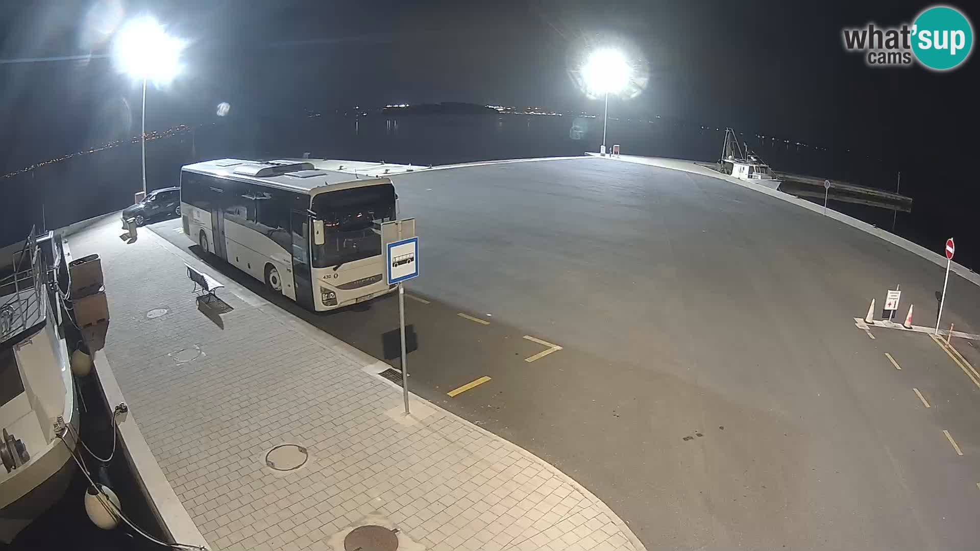 Tkon Live cam – traghetto – Dalmazia – Croazia