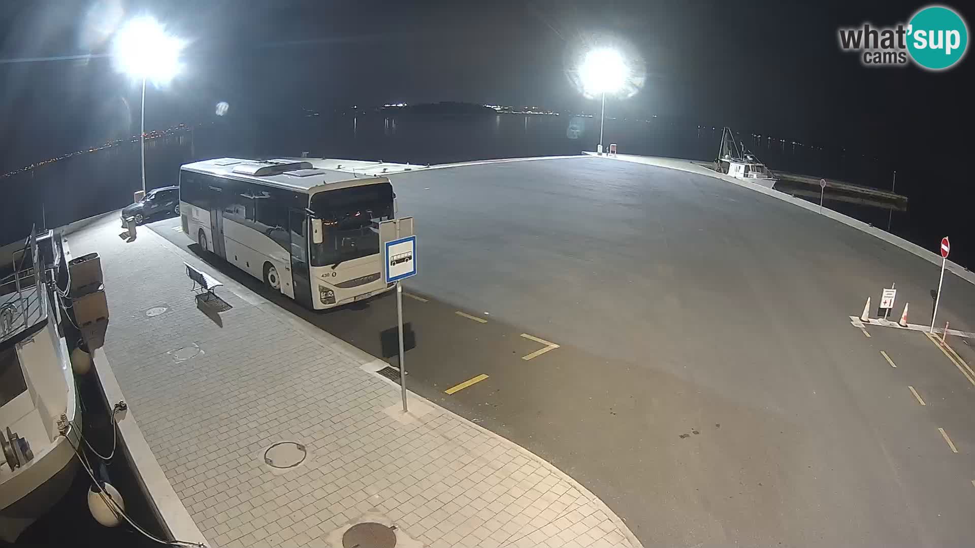 Tkon Live cam – Fähre – Dalmatien – Kroatien