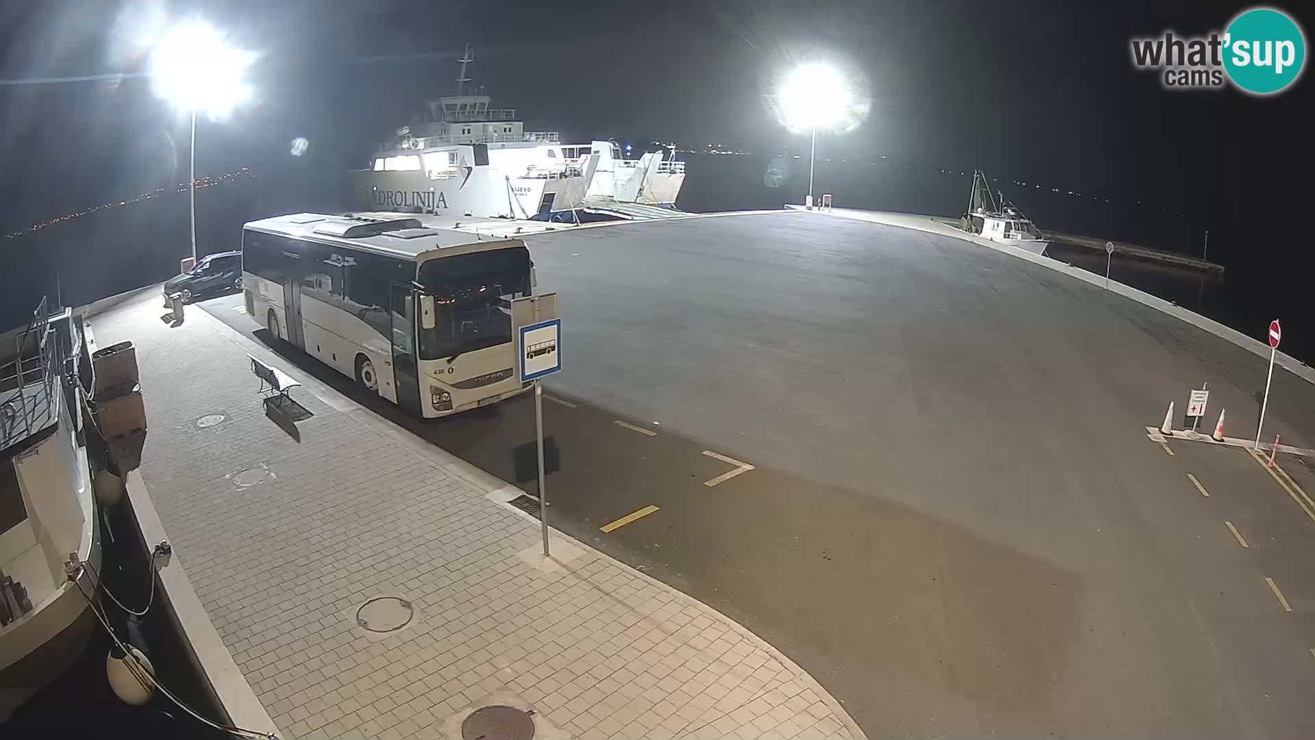 Tkon Live cam – traghetto – Dalmazia – Croazia