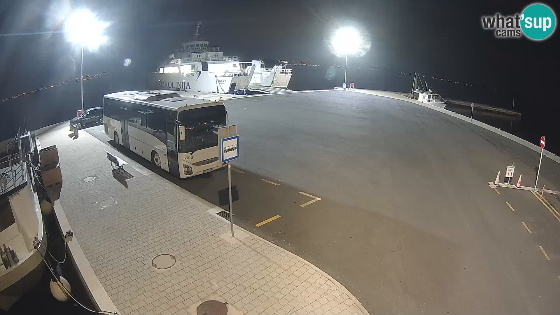 Tkon Live cam – ferry – Dalmatia – Croatia