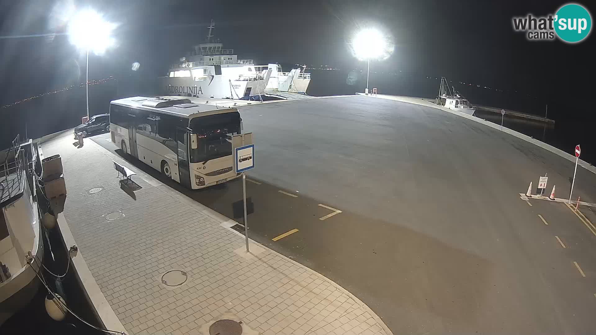 Tkon Live cam – ferry – Dalmatia – Croatia