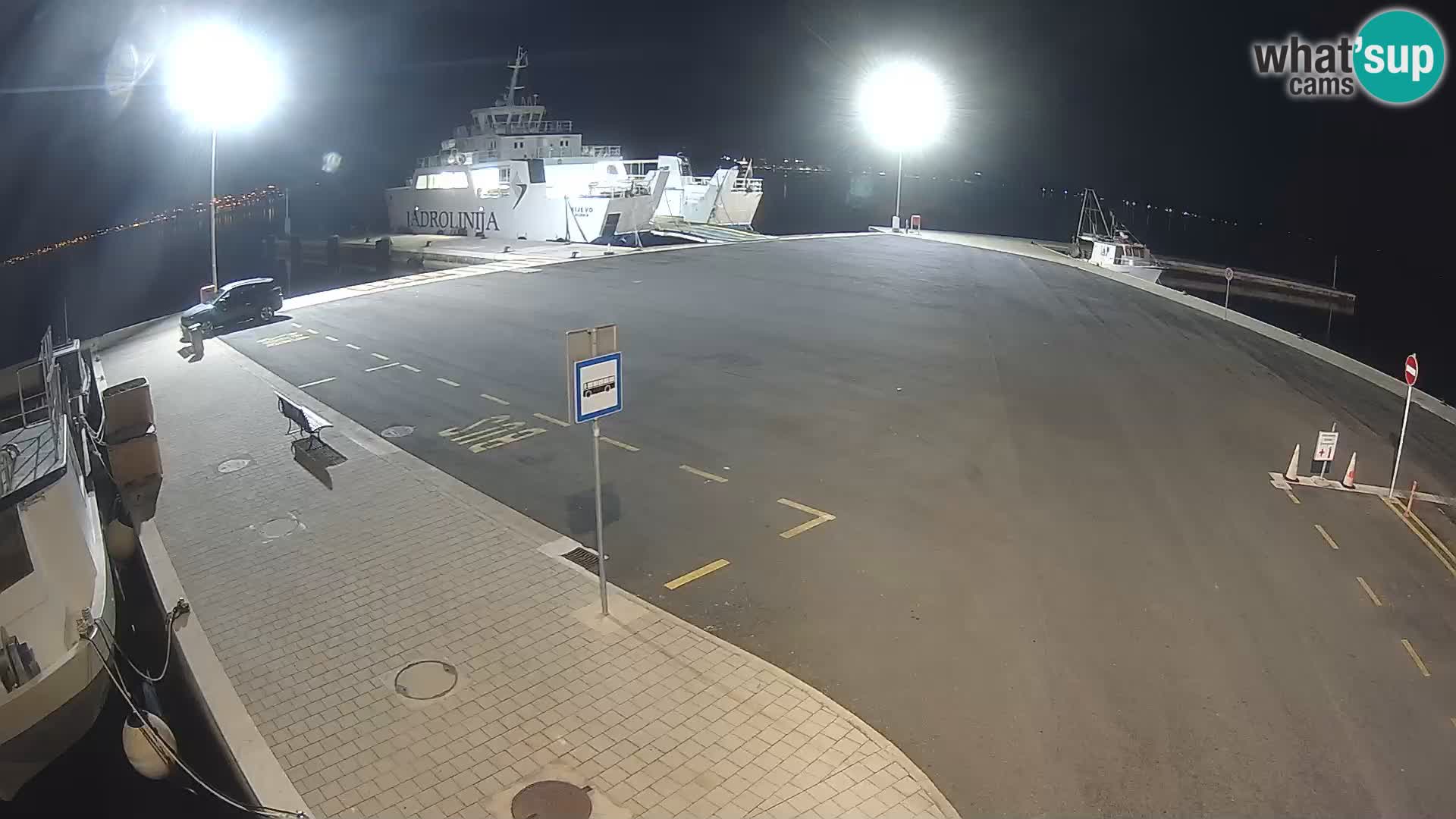 Tkon Live cam – ferry – Dalmatia – Croatia