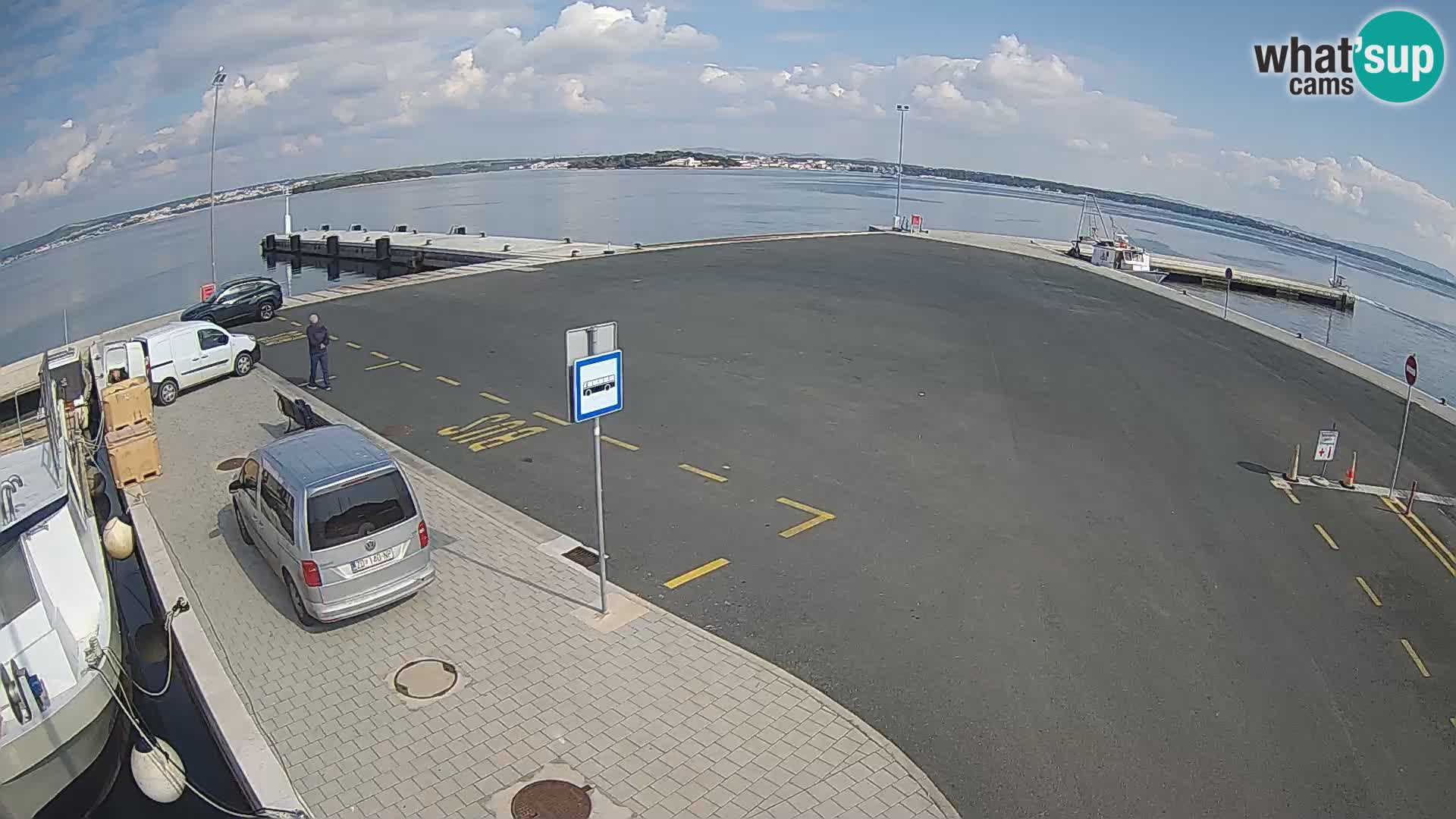 Tkon Live cam – traghetto – Dalmazia – Croazia