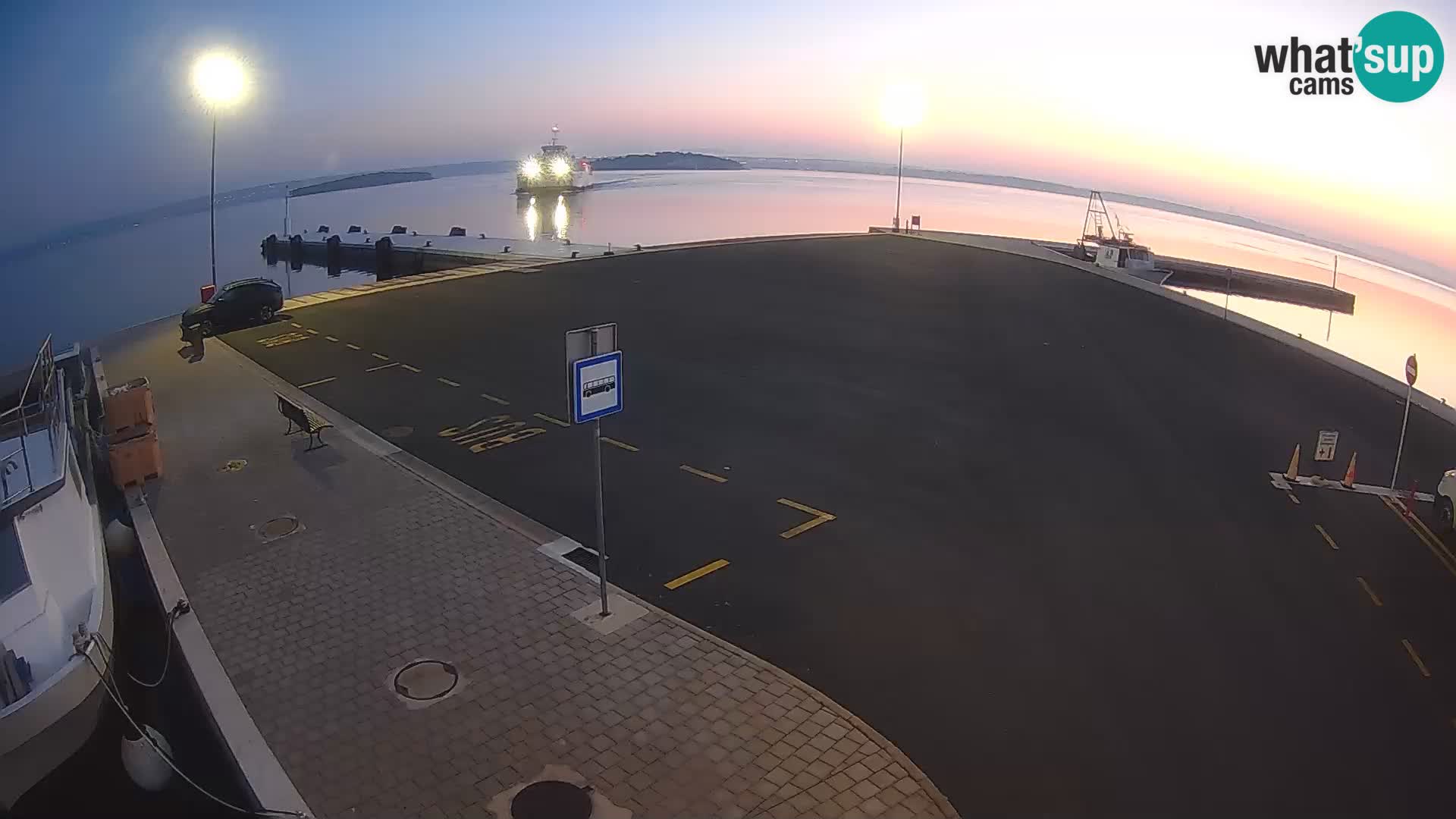 Tkon Live cam – Fähre – Dalmatien – Kroatien