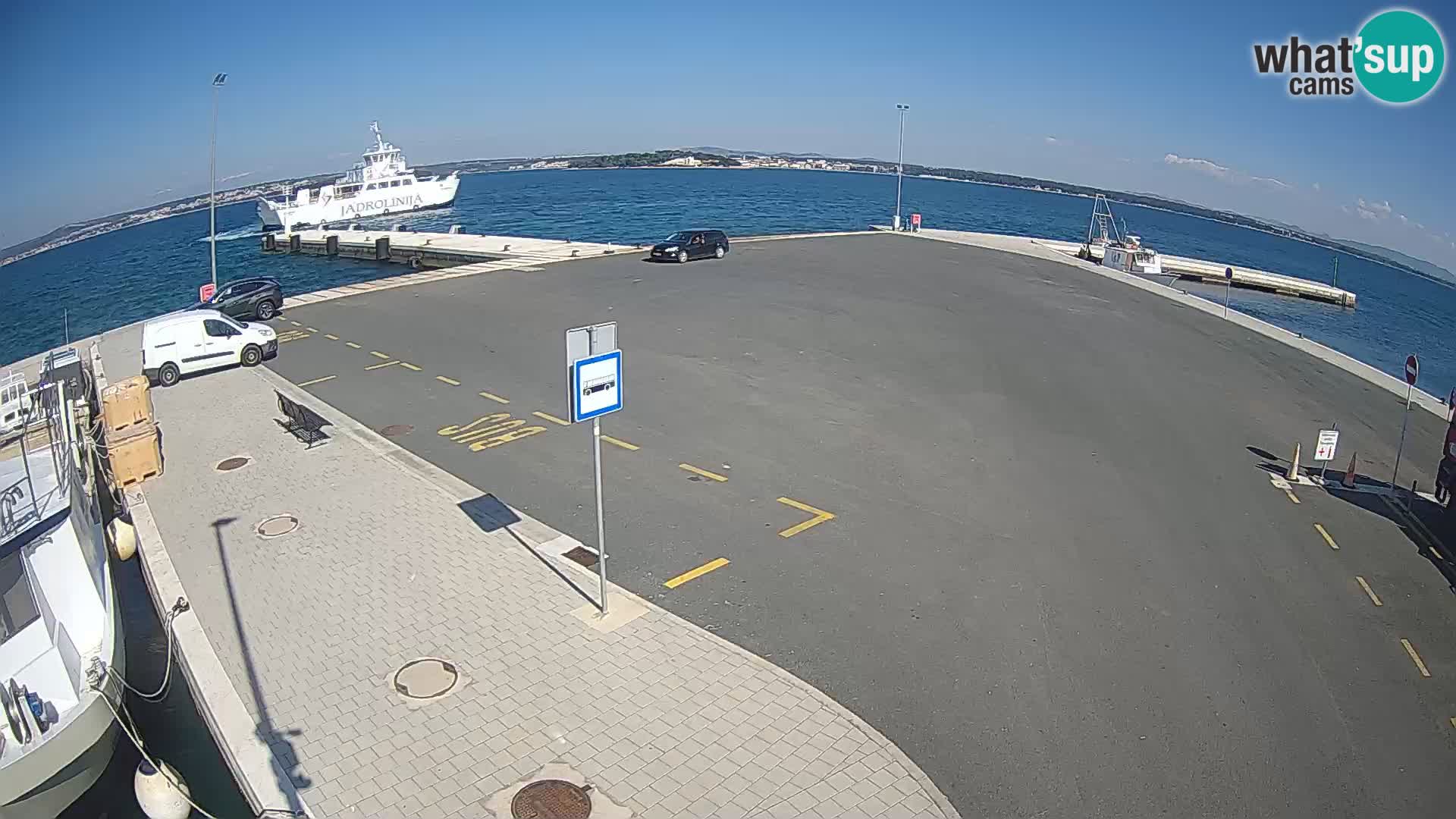 Tkon Live cam – Fähre – Dalmatien – Kroatien