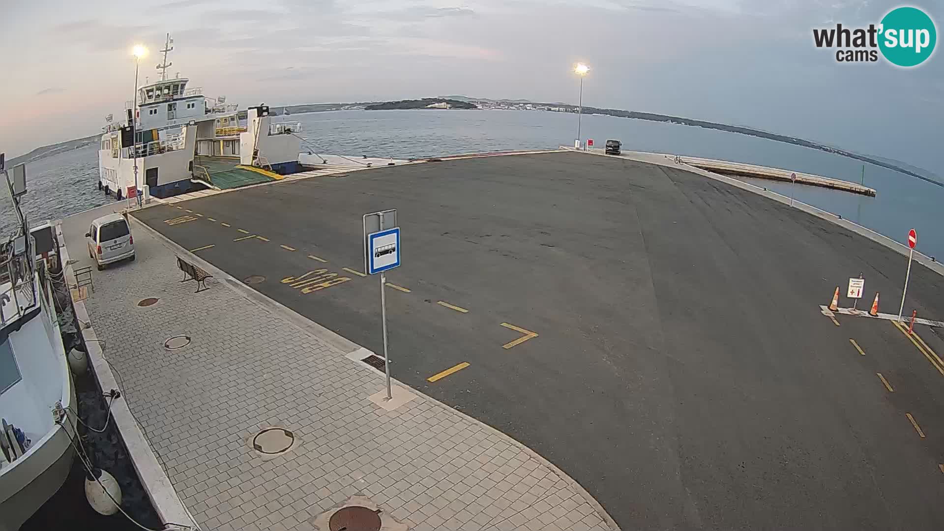 Tkon Live cam – ferry – Dalmatia – Croatia