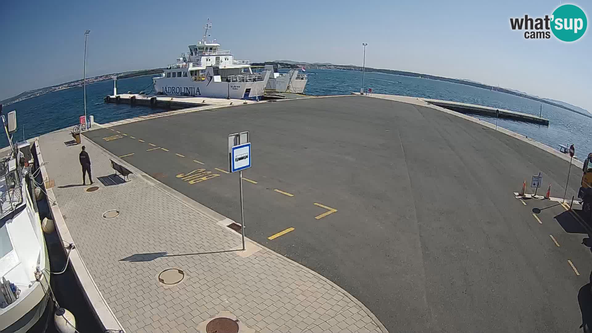 Tkon Live cam – Fähre – Dalmatien – Kroatien