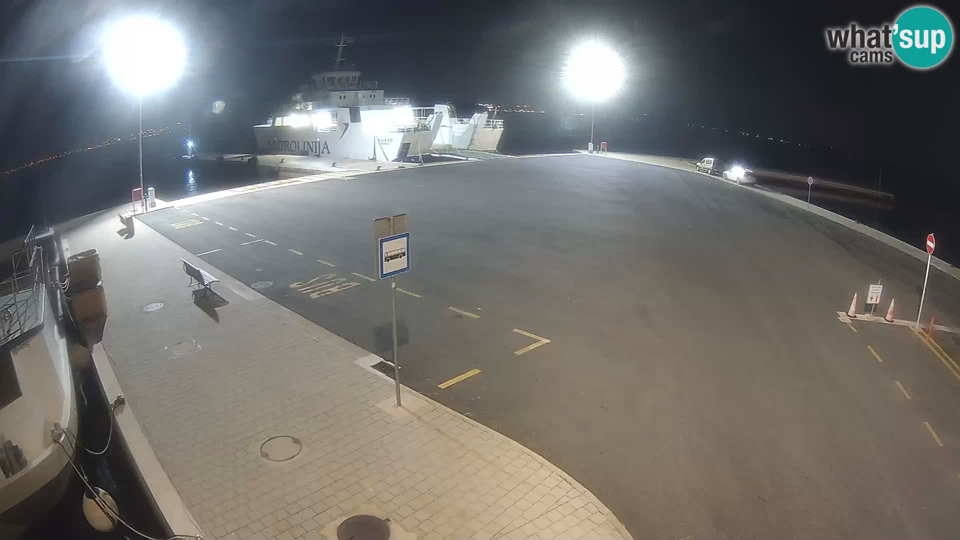 Tkon Live cam – ferry – Dalmatia – Croatia